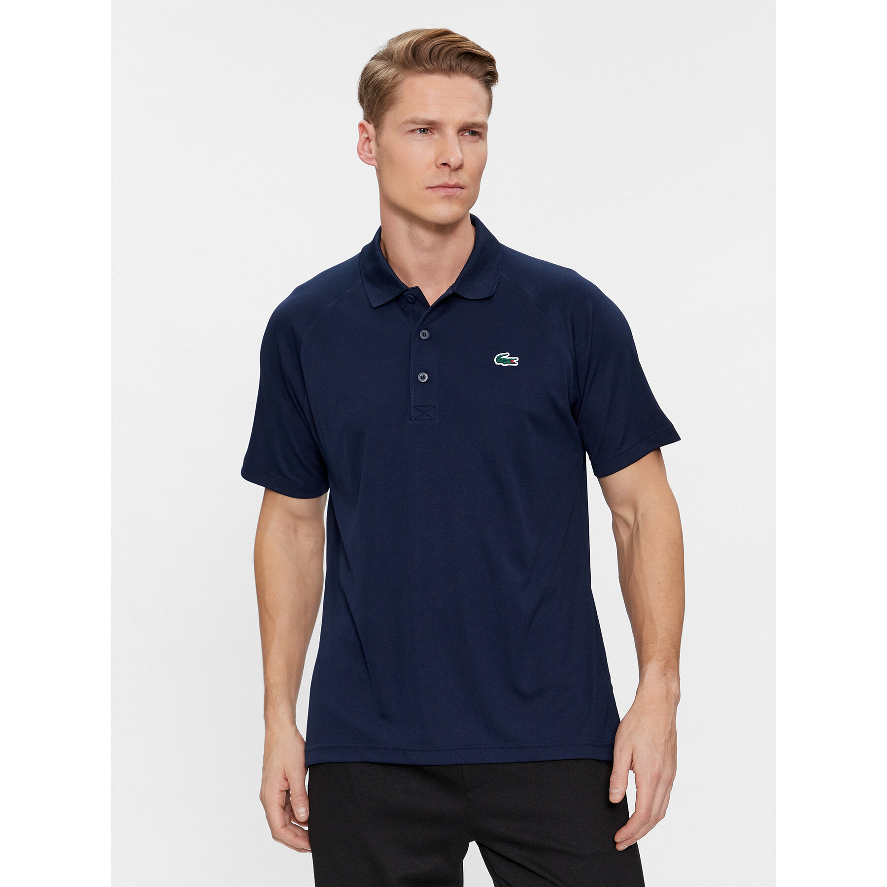 Lacoste Pólóing DH3201 Sötétkék Regular Fit