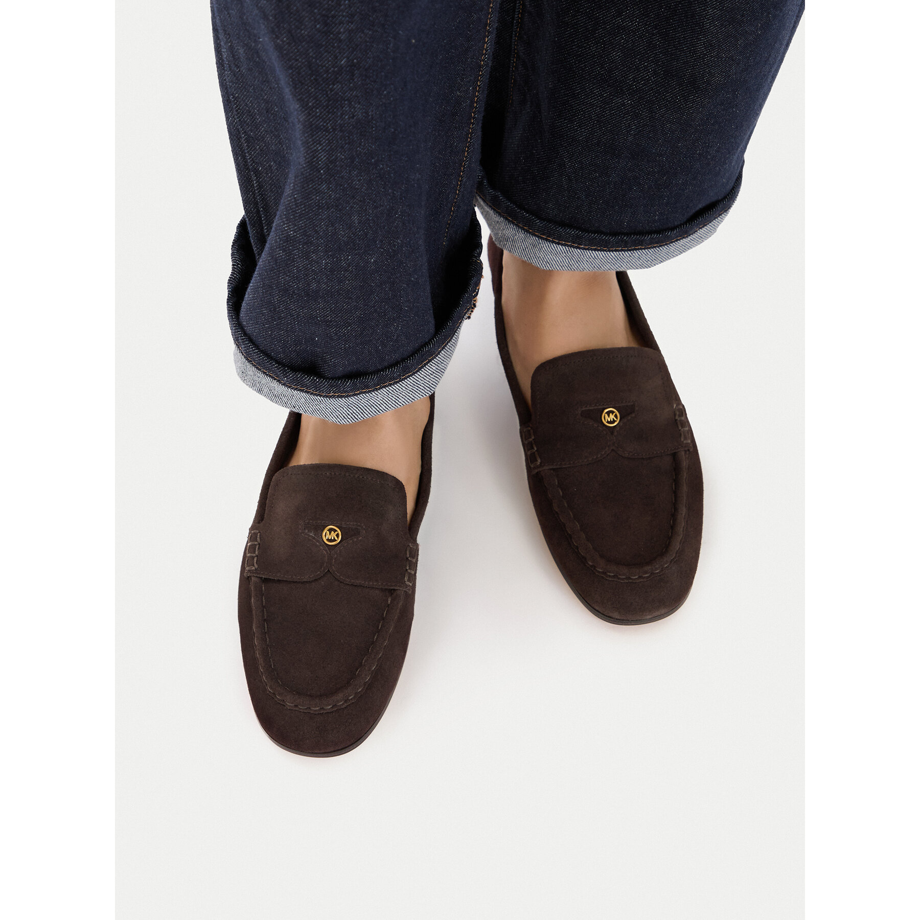 Мокасини MICHAEL Michael Kors Jennings 40S6JNFP1S Кафяв