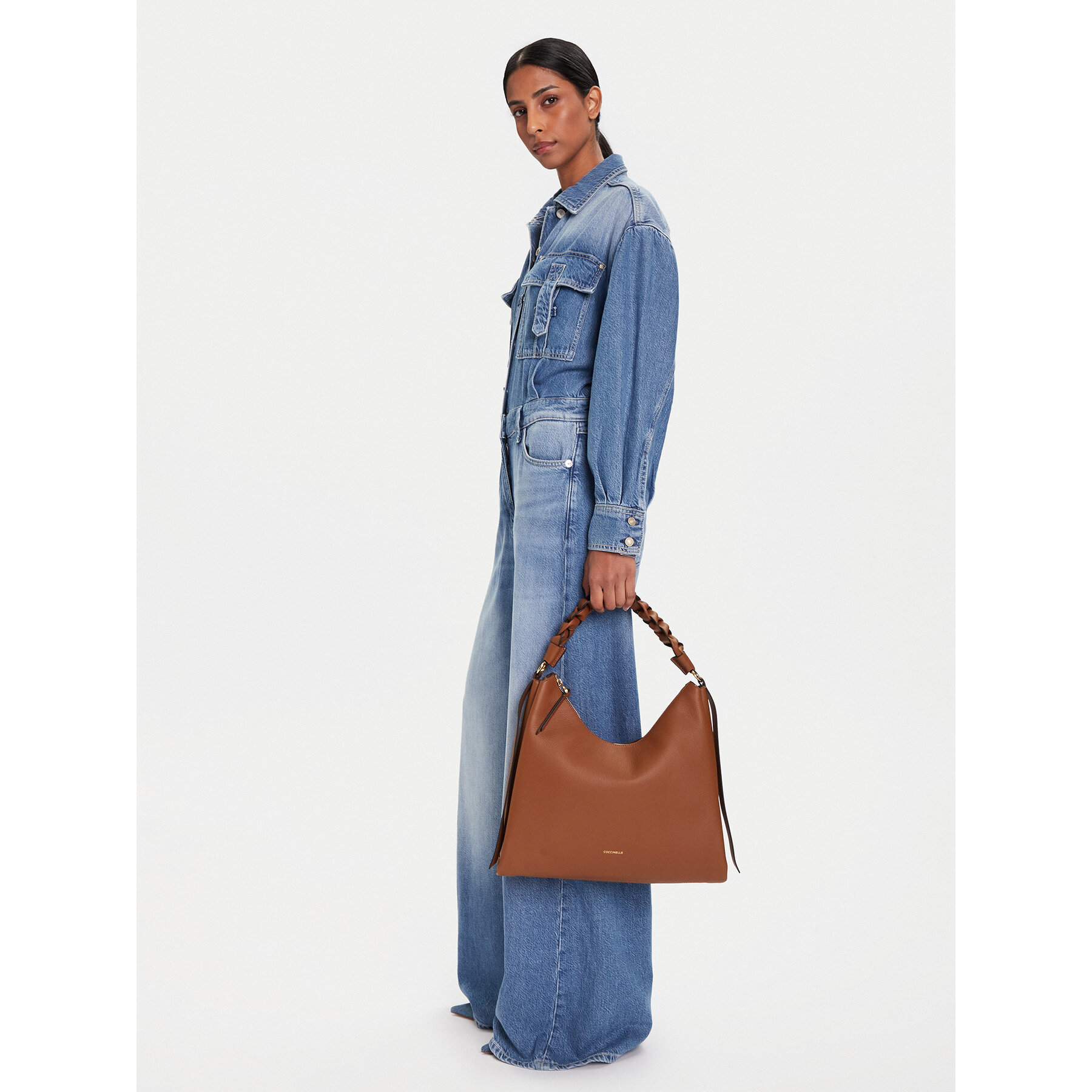 Дамска чанта Coccinelle M50 Boheme Grana Double E1 M50 13 02 01 Кафяв