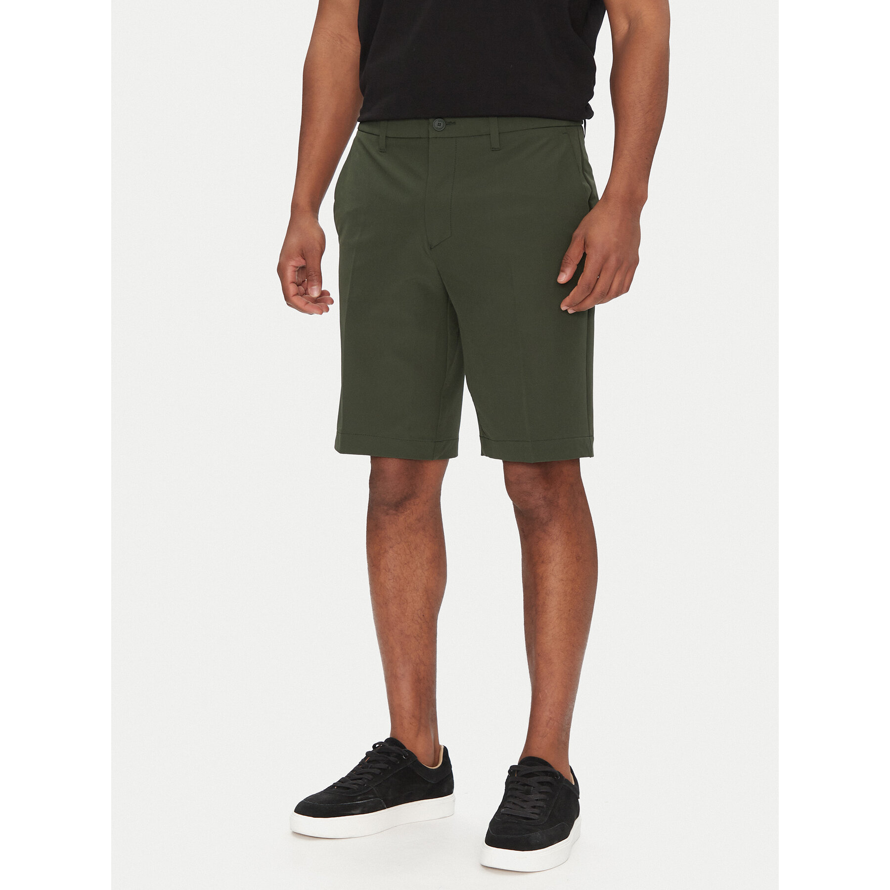 BOSS Stoffshorts S_Commuter_10.5 Inch 50540337 Grün Slim Fit