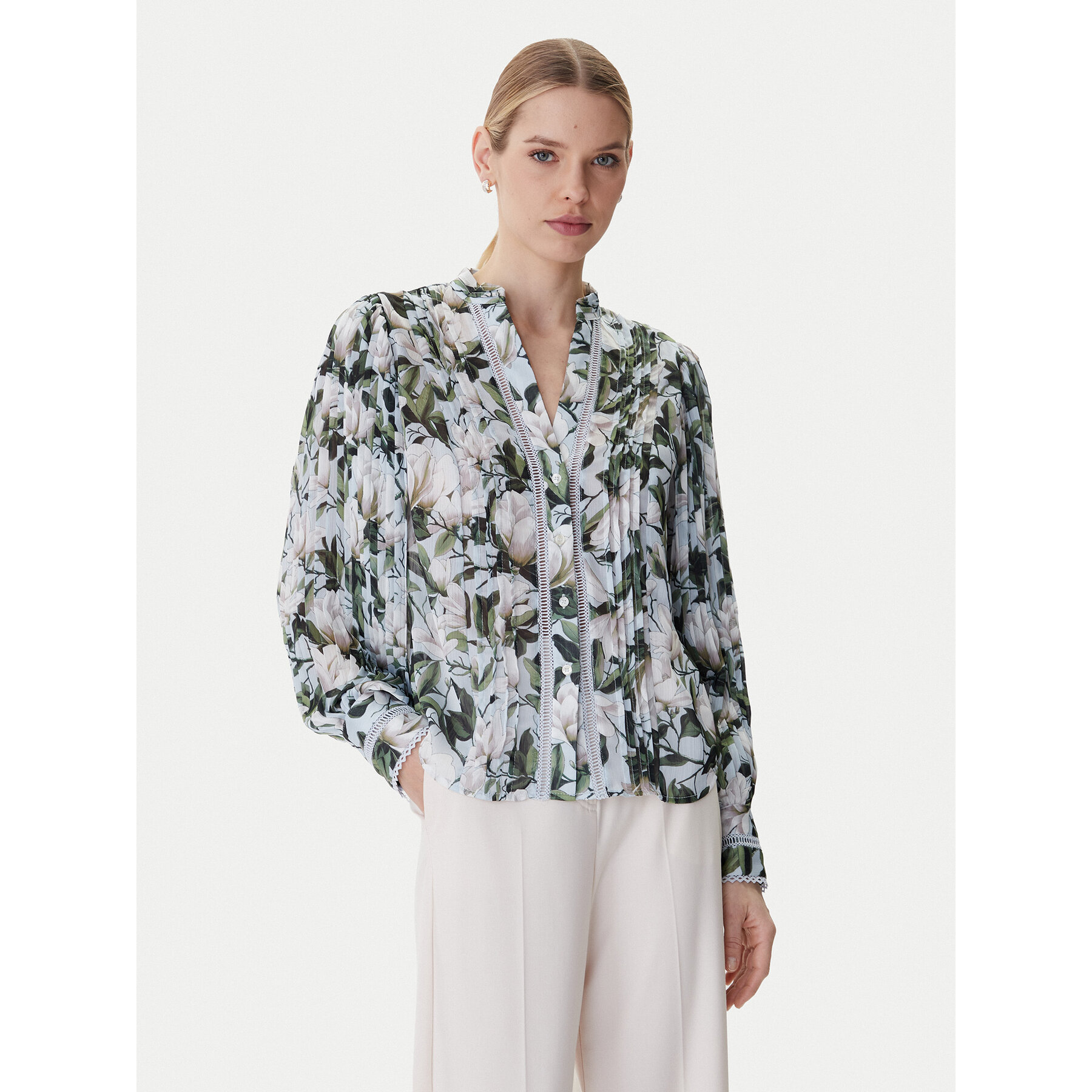 Guess Hemd W5RH16 WDW82 Bunt Regular Fit