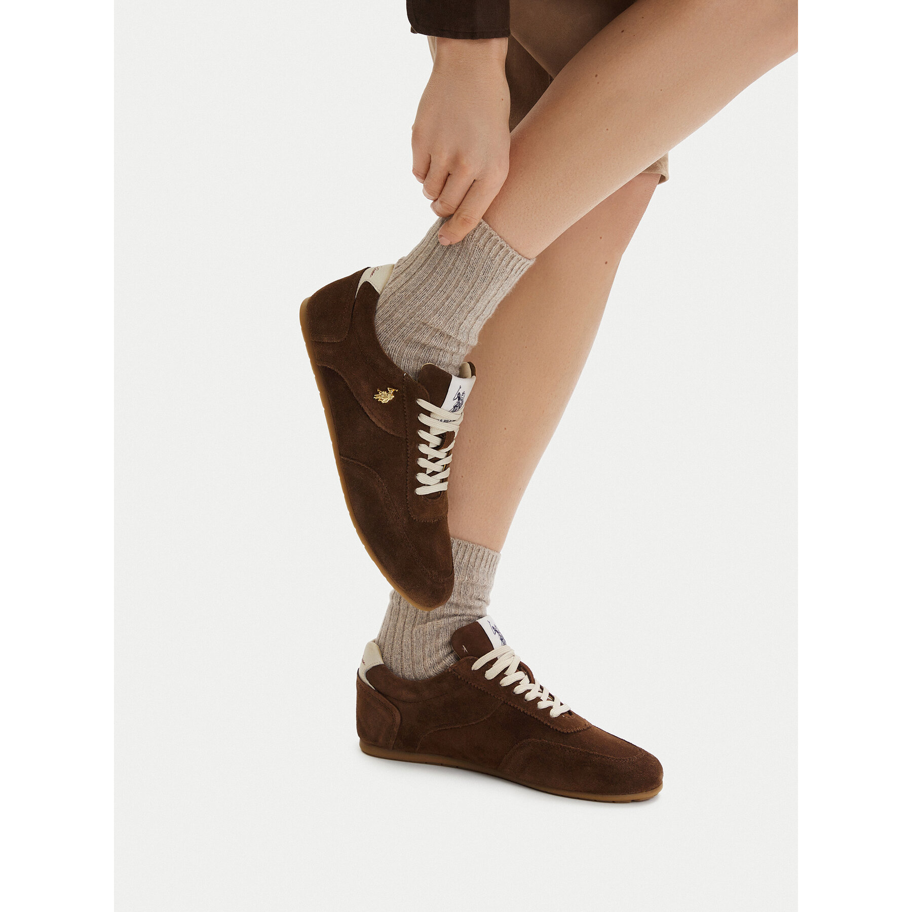 Tenisice U.S. Polo Assn. EO-CAMMY001W/6S1 Smeđa