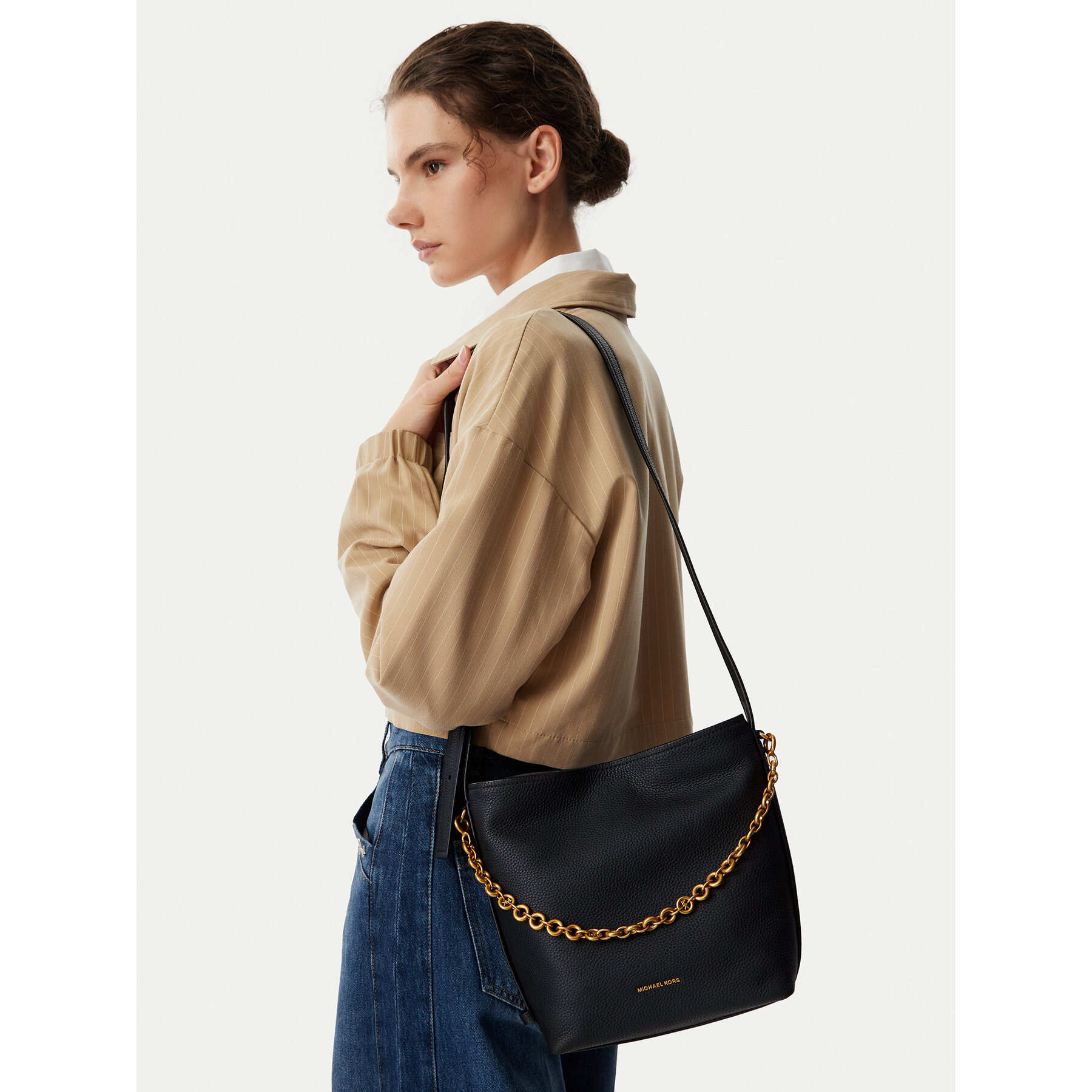 Geantă MICHAEL Michael Kors 30T6AUEM5L Negru