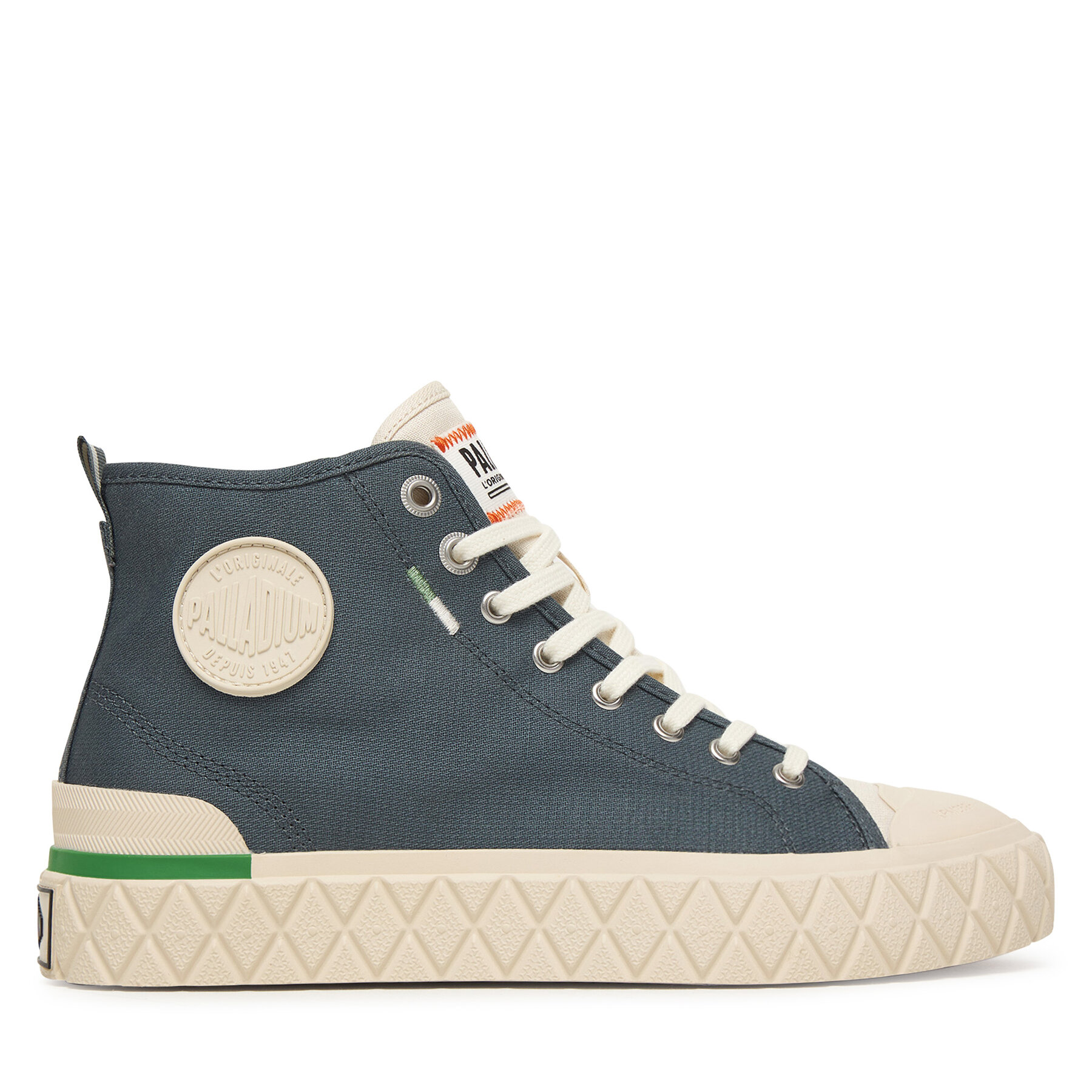 Outdoorová obuv Palladium Palla Ace Chukka Organic 79142-427-M Modrá