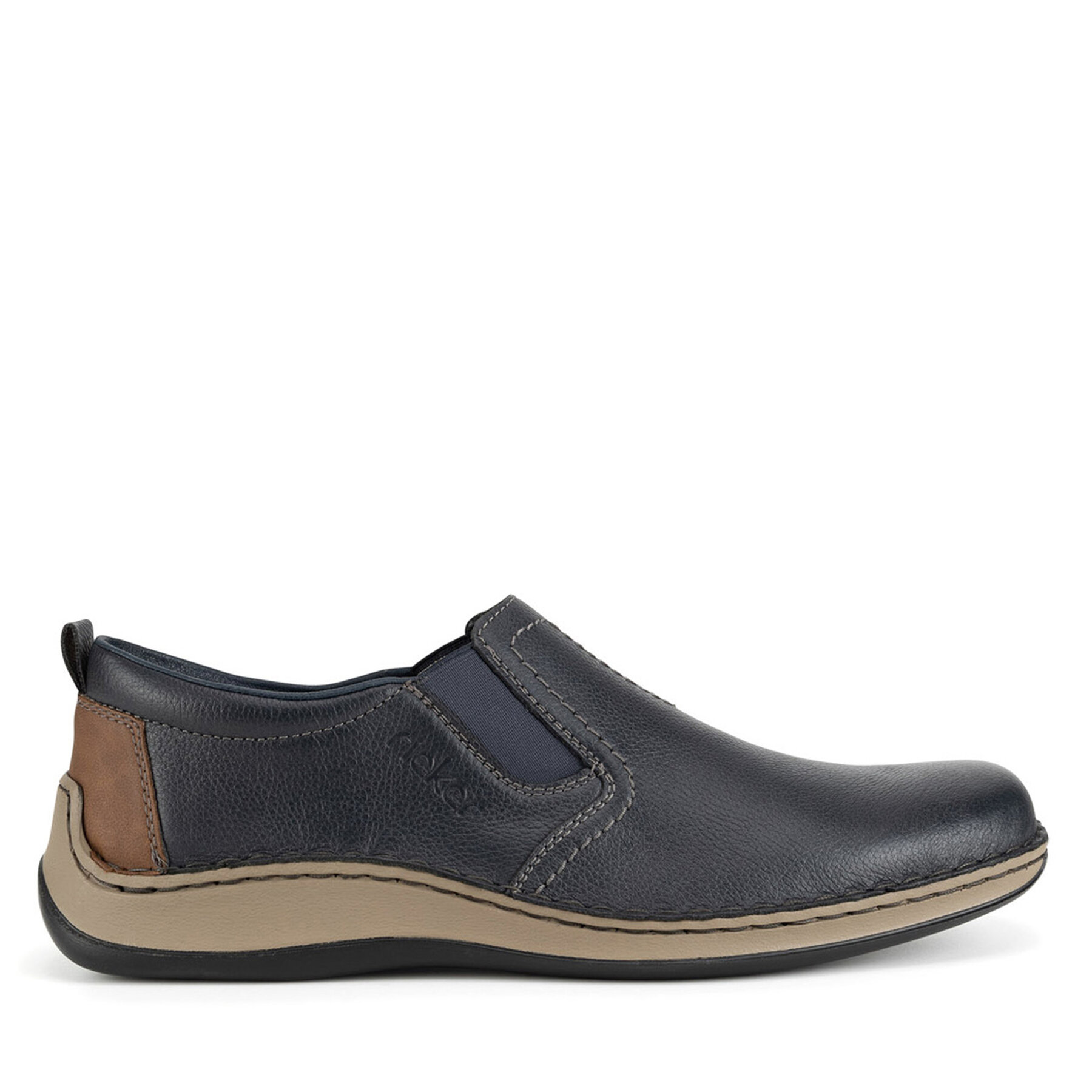 Uomo Scarpe basse Rieker, Taglia 43, Blu scuro, 05264-14, taglia : 43