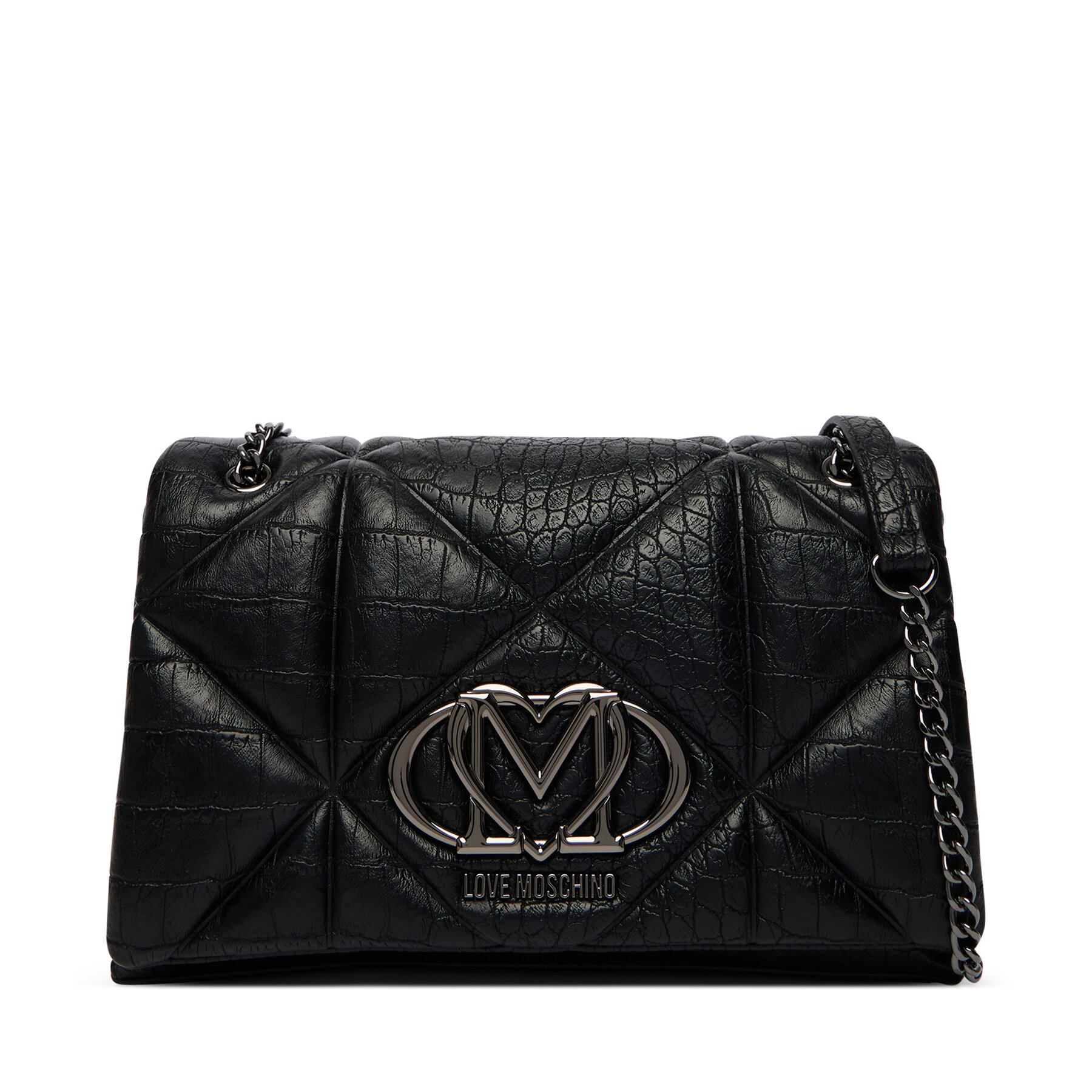 Τσάντα LOVE MOSCHINO JC4041PP1PLF1000 Μαύρο