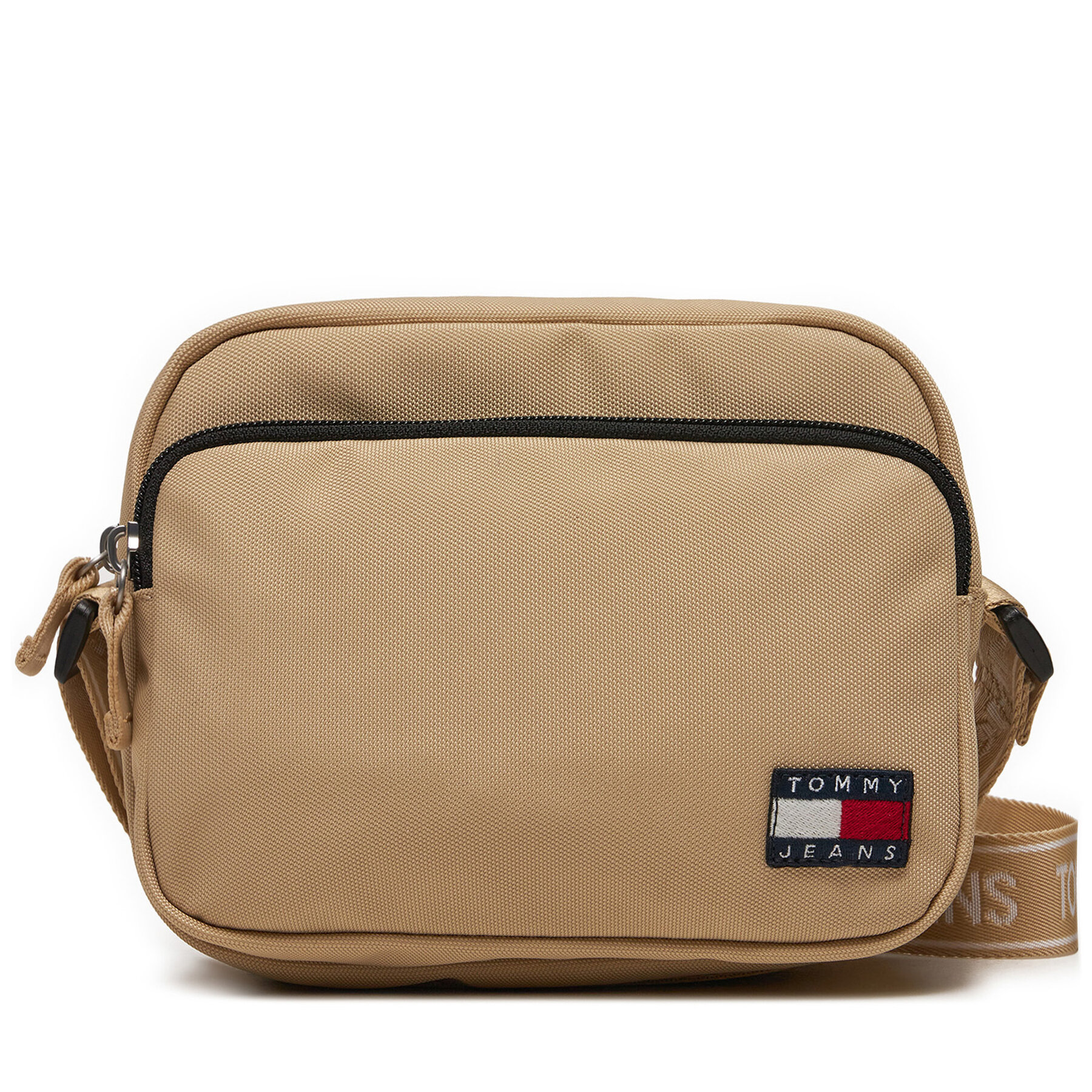 Τσάντα Tommy Jeans Tjw Ess Daily Crossover AW0AW16275 Μπεζ