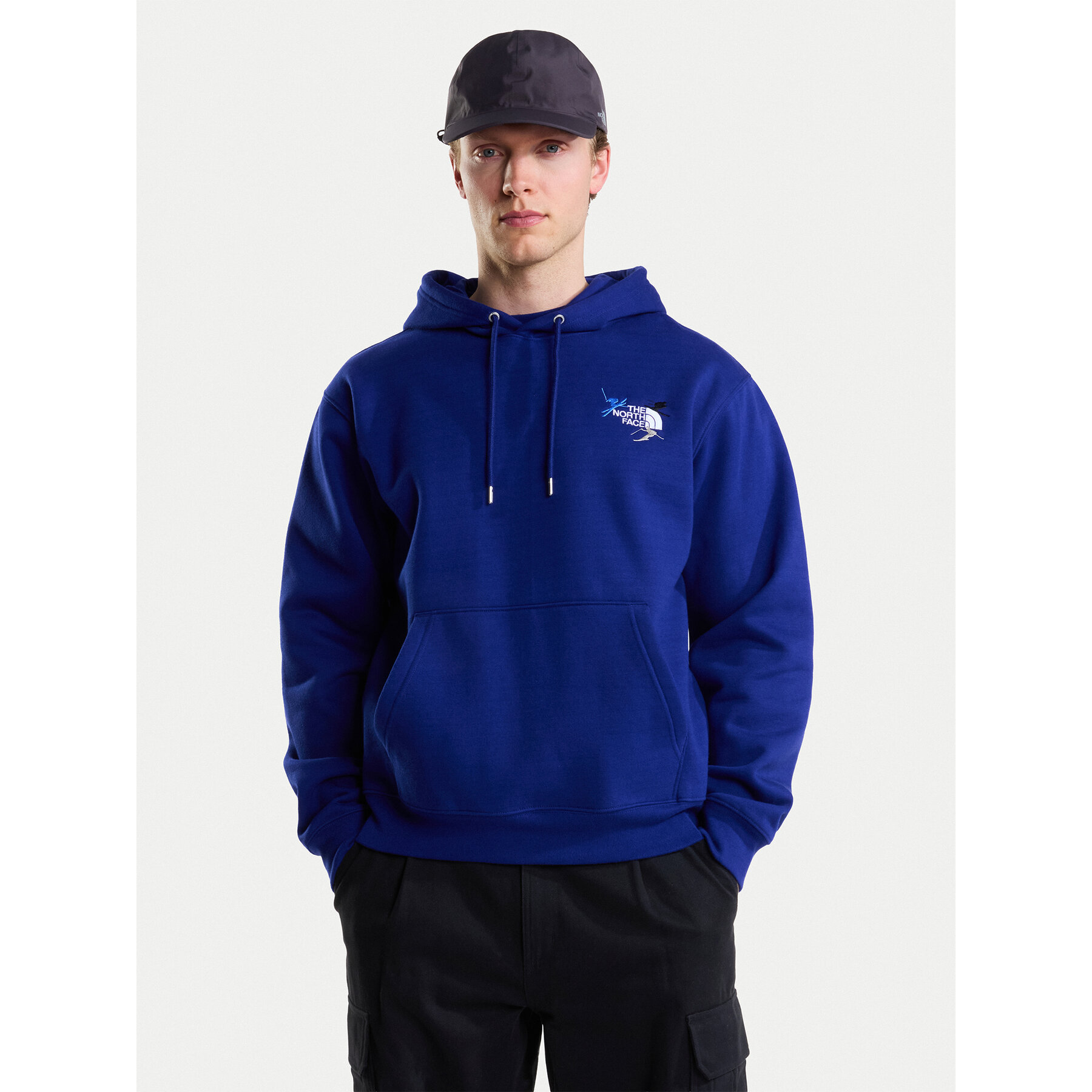 The North Face Sweatshirt Off Piste Embro NF0A8JPNNLV1 Blau Relaxed Fit