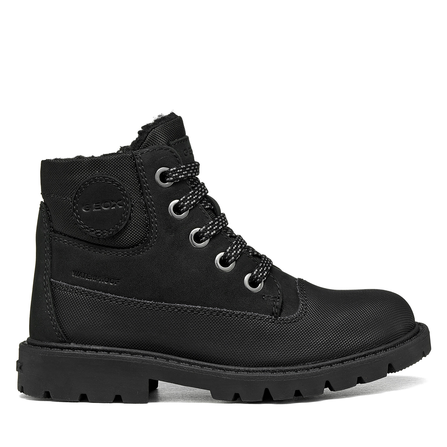 Trappers Geox J Shaylax Boy Wpf J66HDB 032FU C9999 M Negru