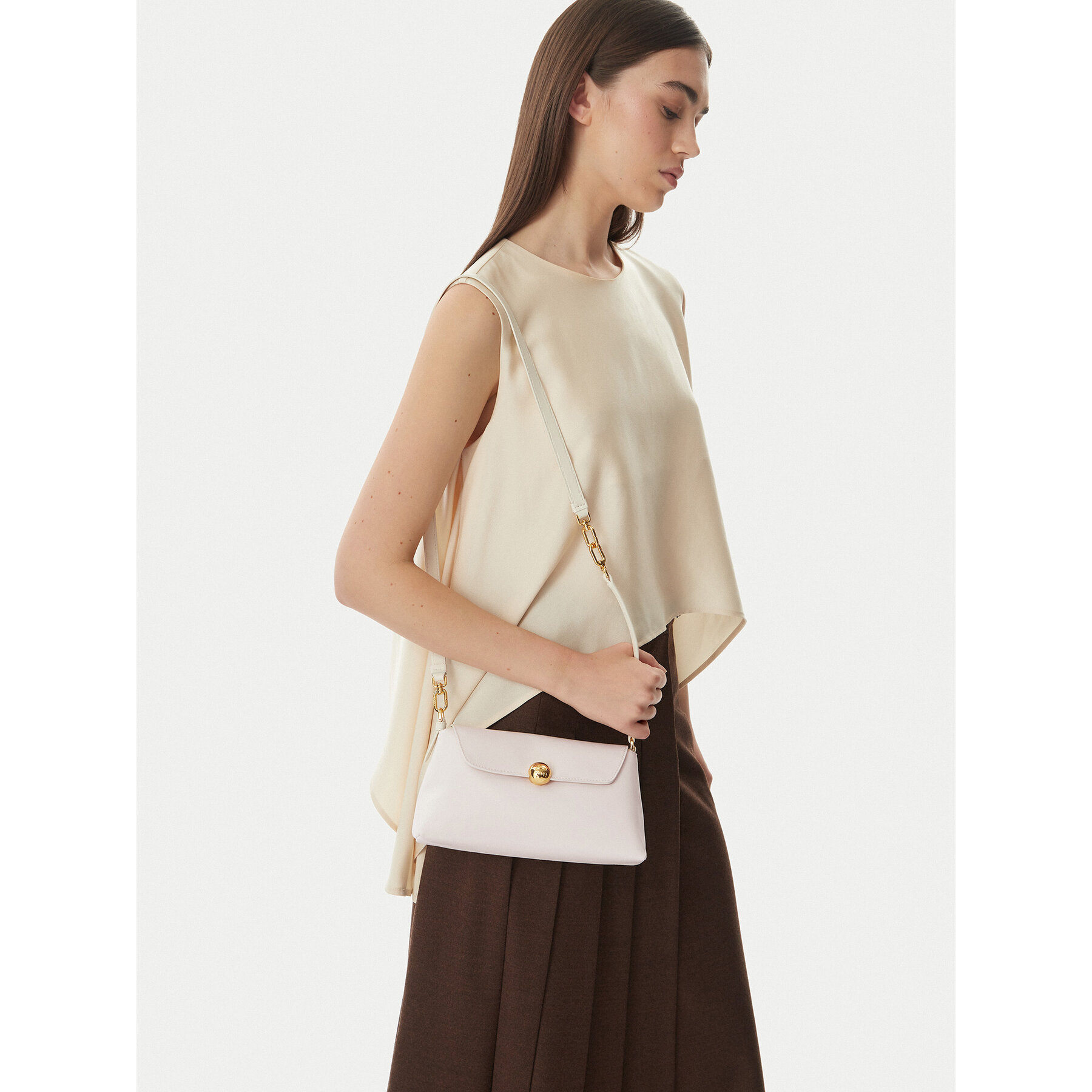 Geantă Furla Soft Mini WE00881 BX2269 CN PNN00 Crem