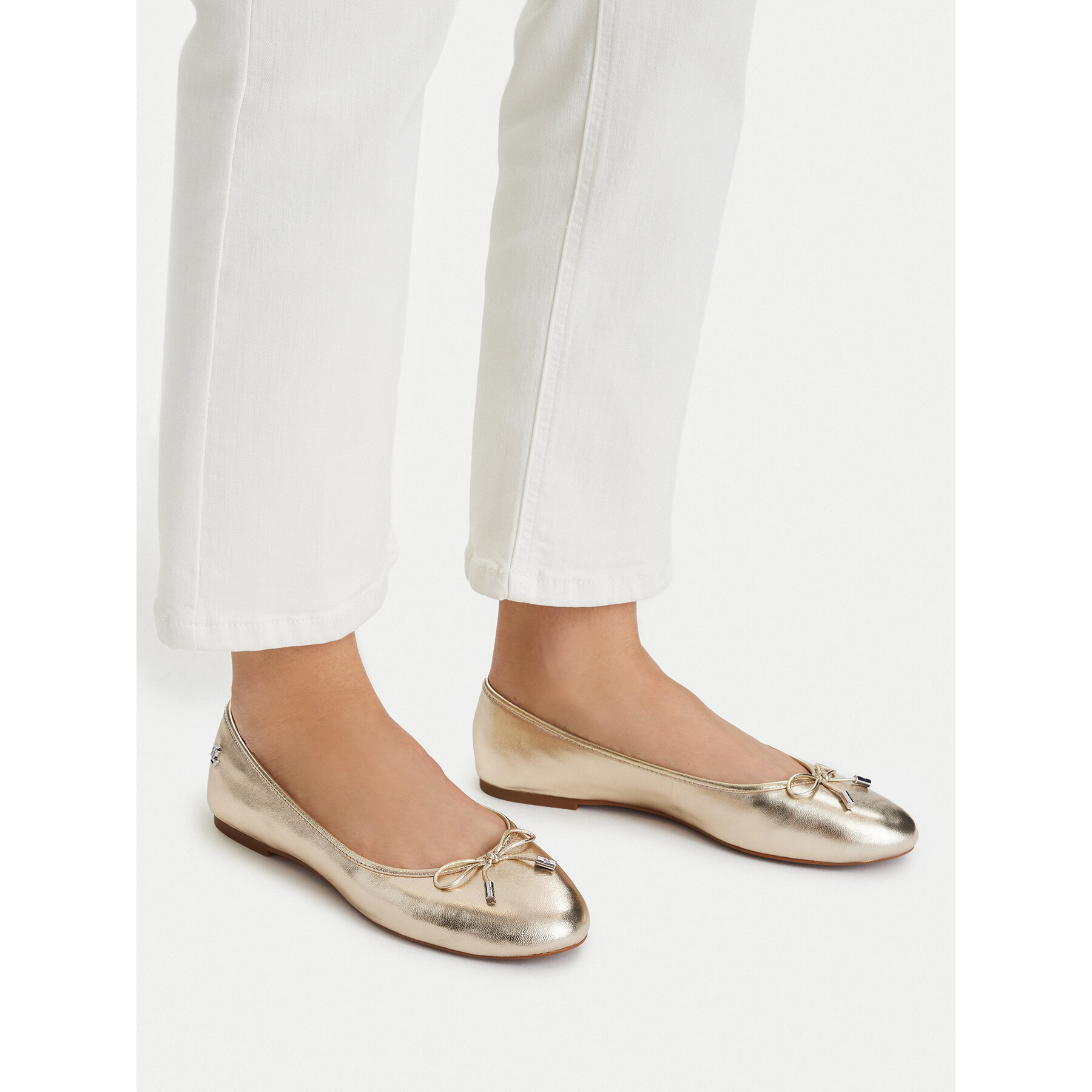 Balerinke LAUREN RALPH LAUREN Jayna Metallic 802978836002 Zlatna