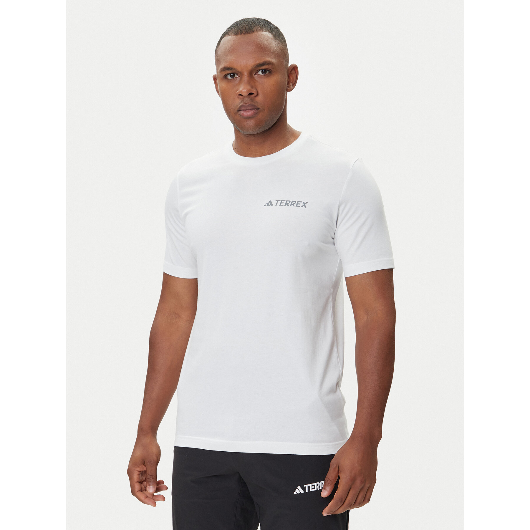 adidas Majica Terrex Graphic JW3559 Bela Regular Fit