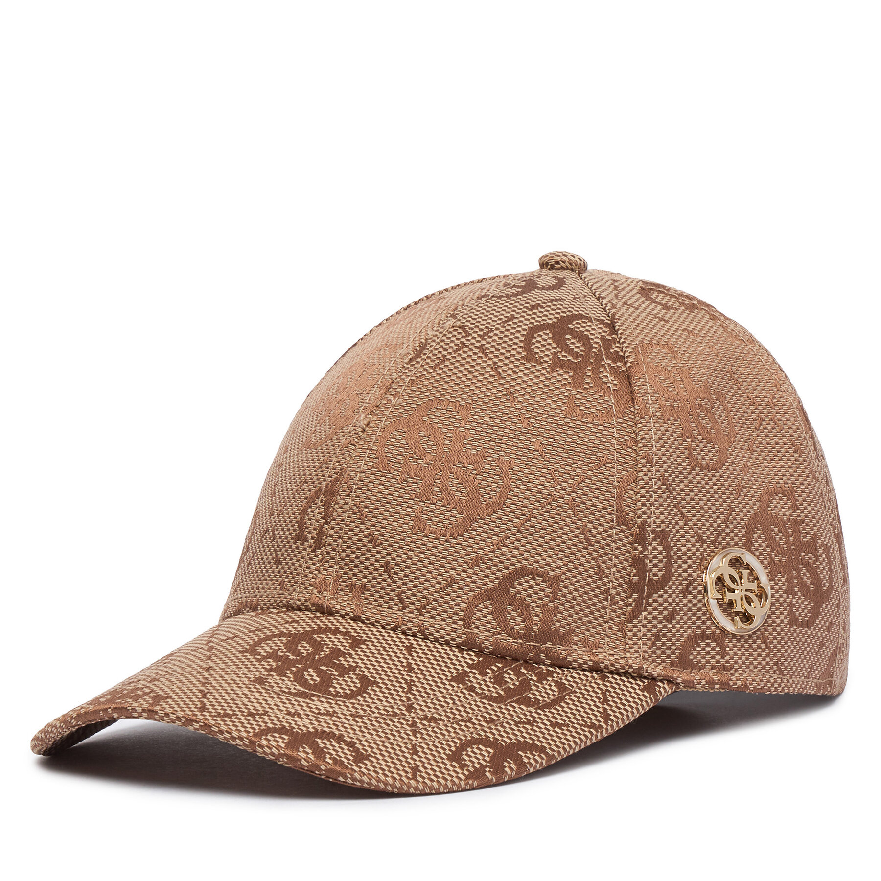 Kepurė su snapeliu Guess AW5625 POL01 Ruda