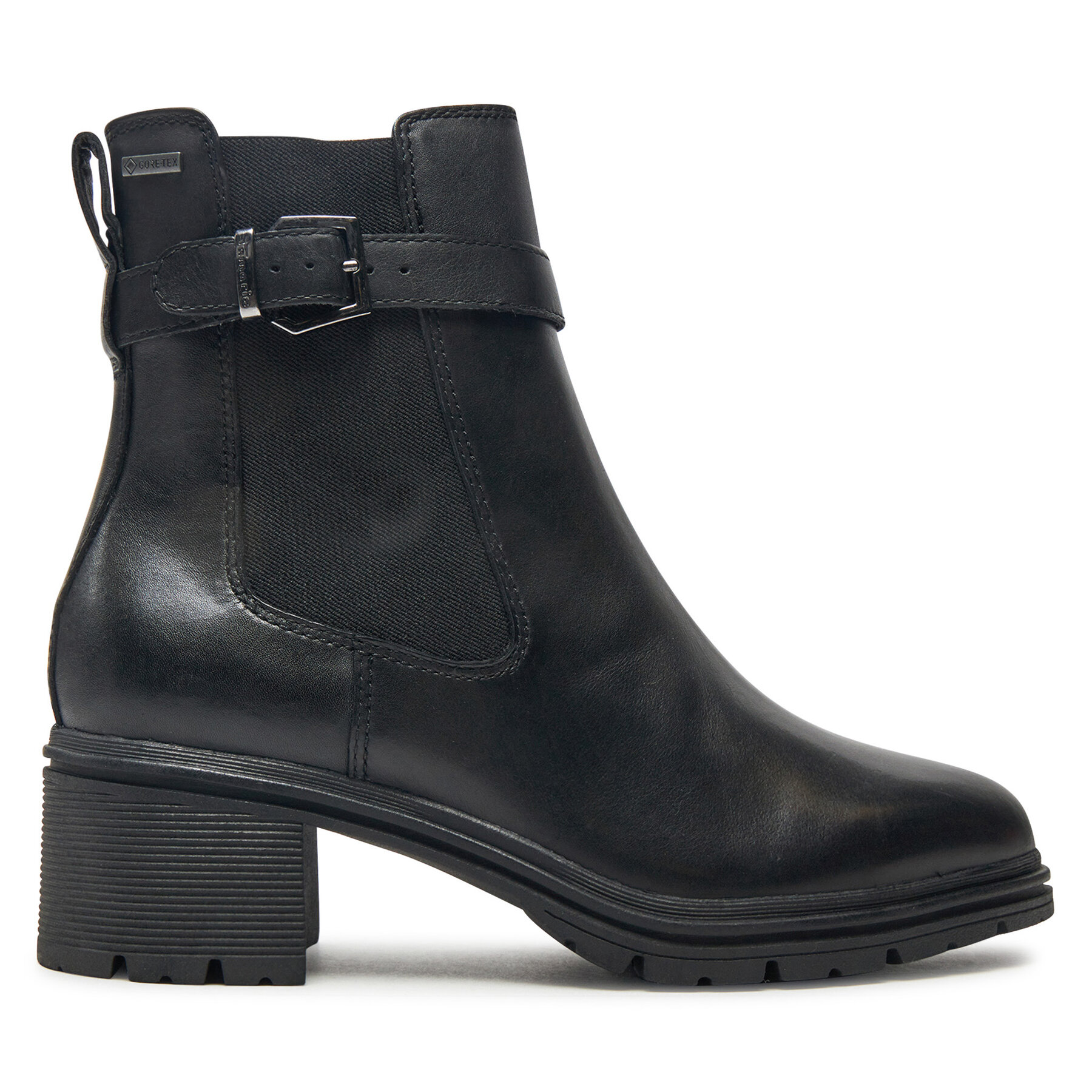Polokozačky Tamaris 1-25462-43 Černá