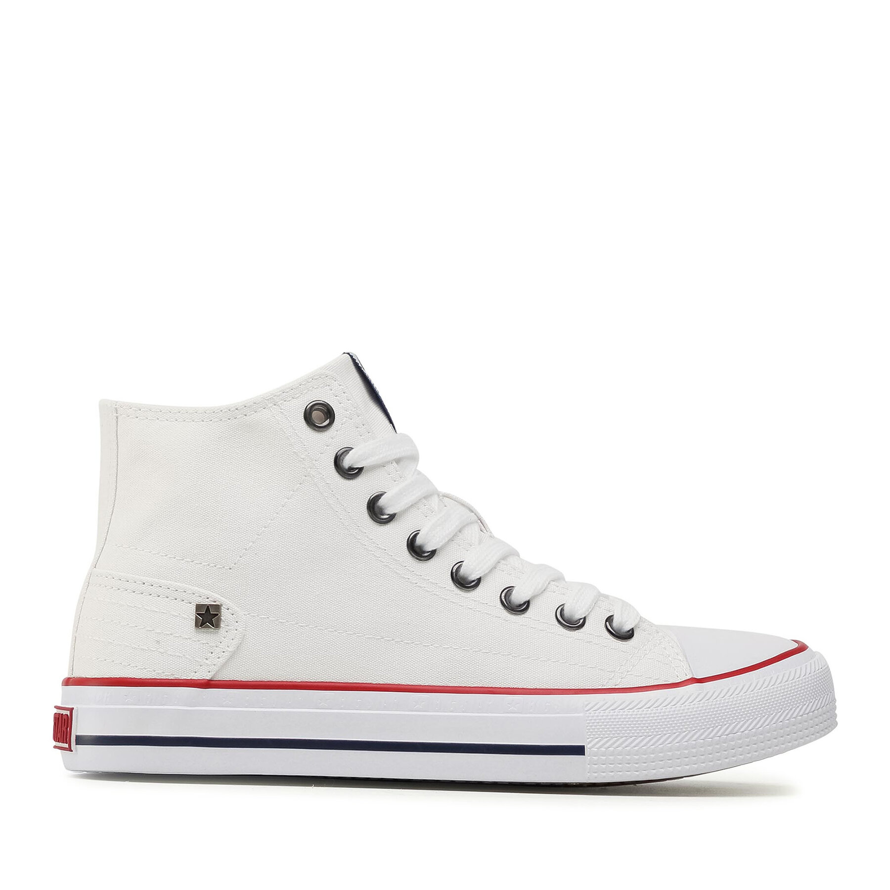 Dámske Plátenky Big Star Shoes, Rozmer: 37, Biela, DD274332