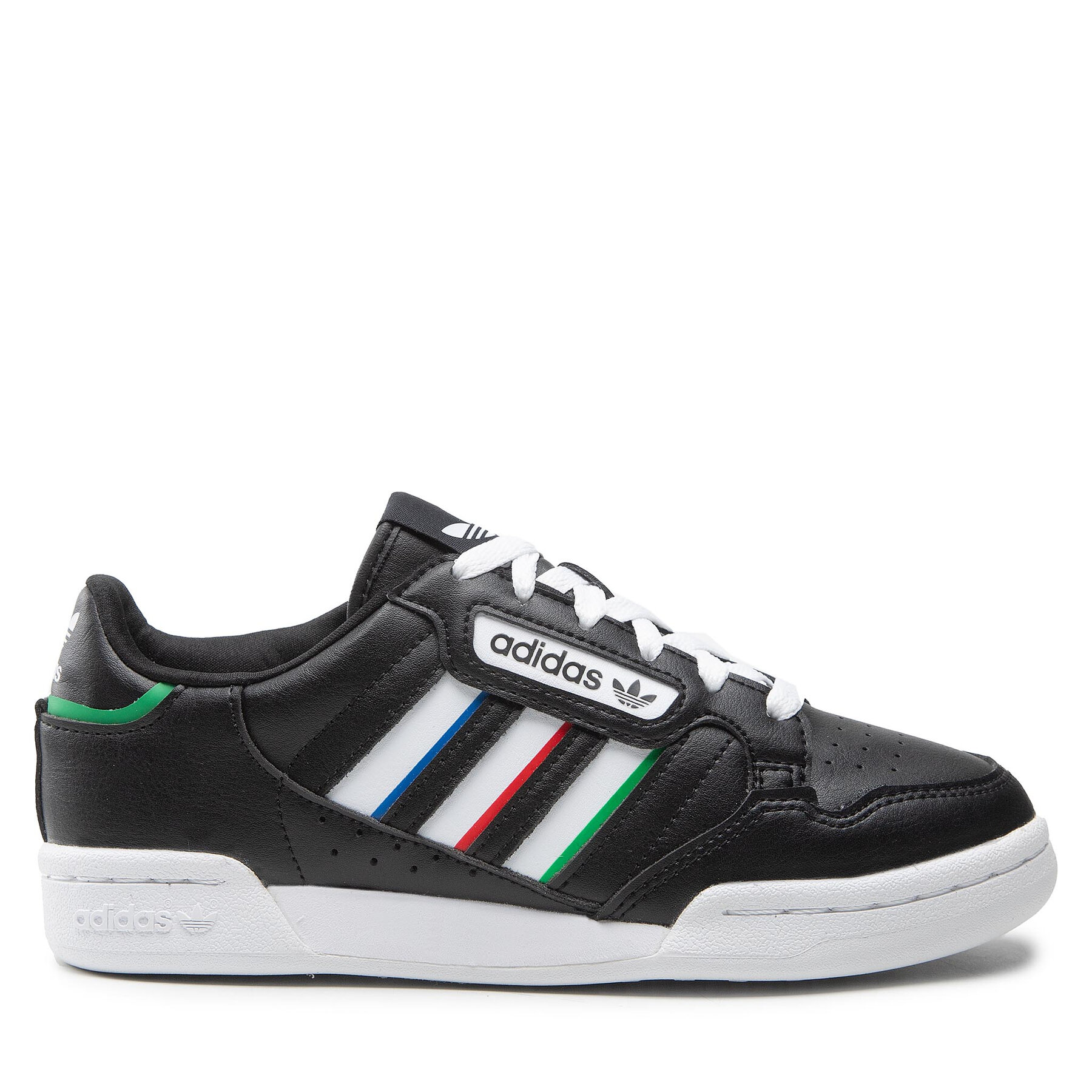 Adidas Continental 80 Stripes Kids black/white/vivred