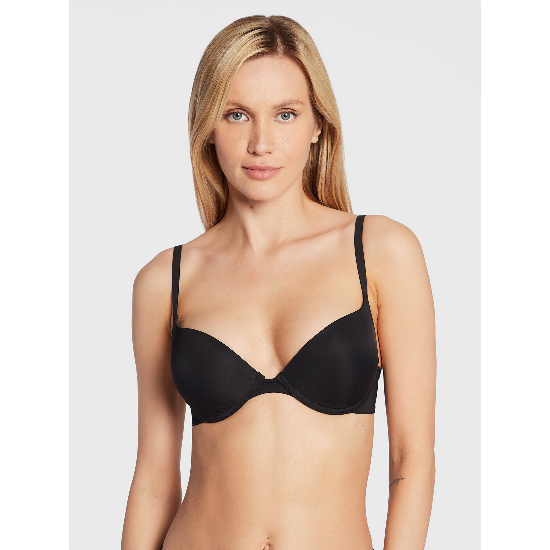 Wonderbra Σουτιέν Push-up WB009443 Μαύρο