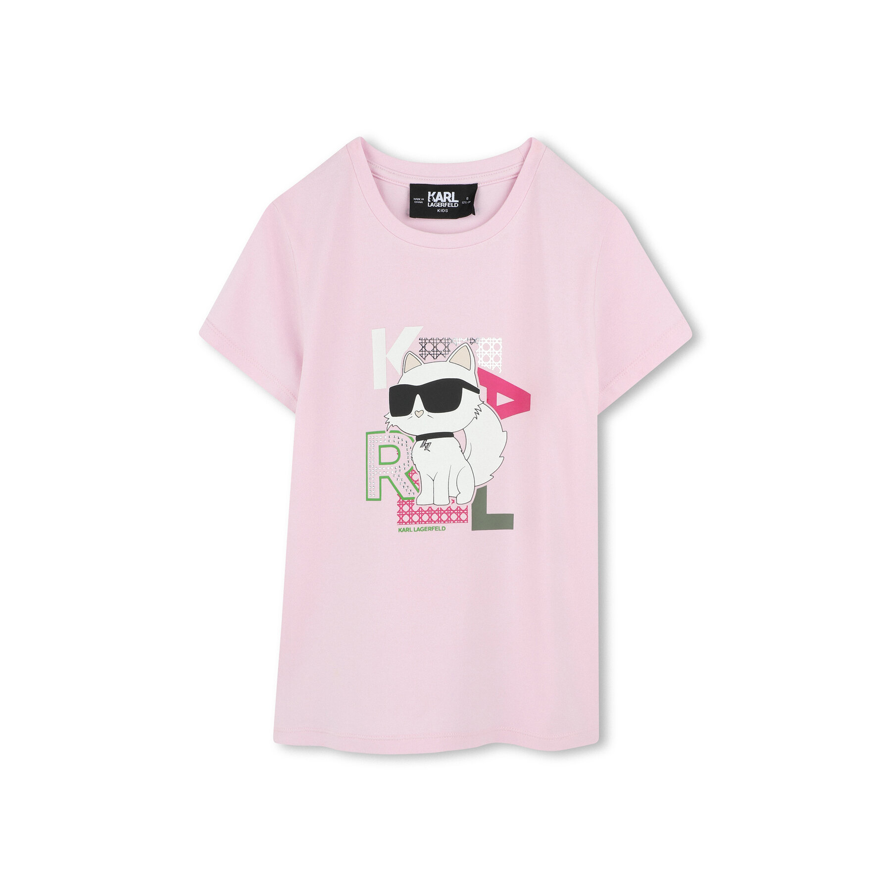 Karl Lagerfeld Kids Karl Lagerfeld Kids T-Shirt Z30491 D Ροζ Regular Fit