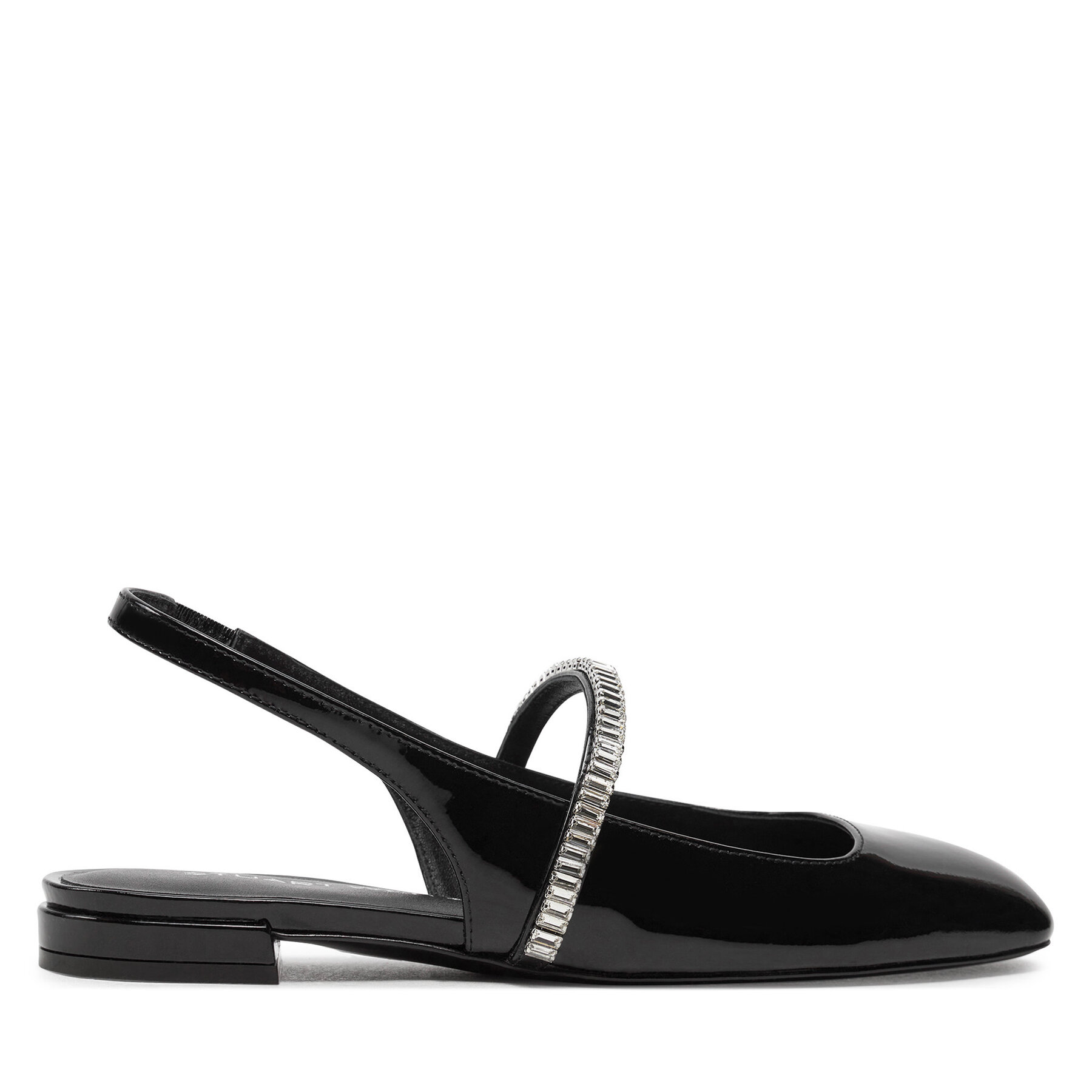  Szandál Stuart Weitzman Stefanie Slngback Fl SI438 Fekete akciós termékkép 1