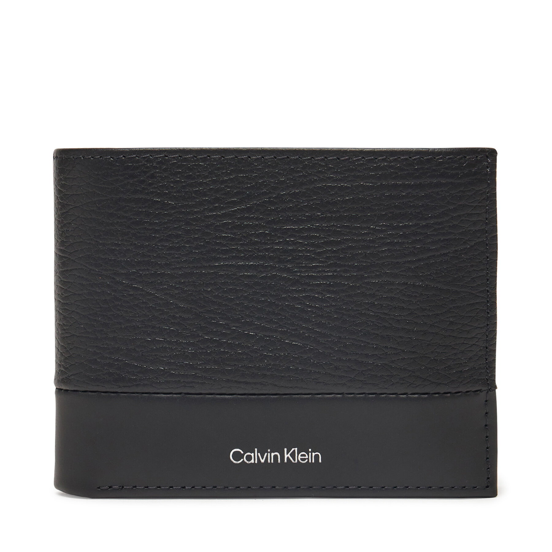 Portofel pentru bărbați Calvin Klein Subtle Mix Trifold 10Cc W/Coin K50K512847 Negru