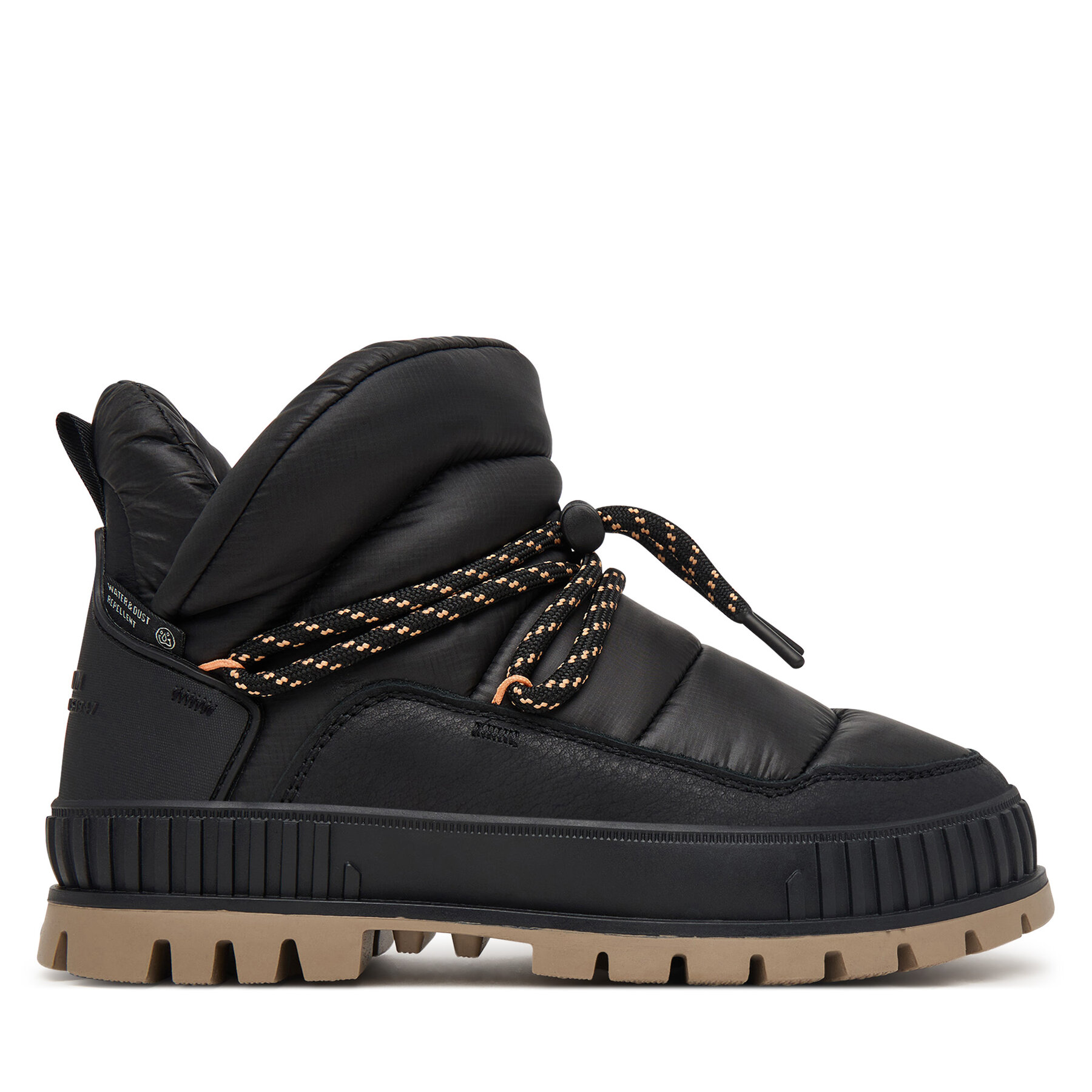 Μπότες Χιονιού Palladium Pallashock Nyl Hiver 99564-008-M Μαύρο