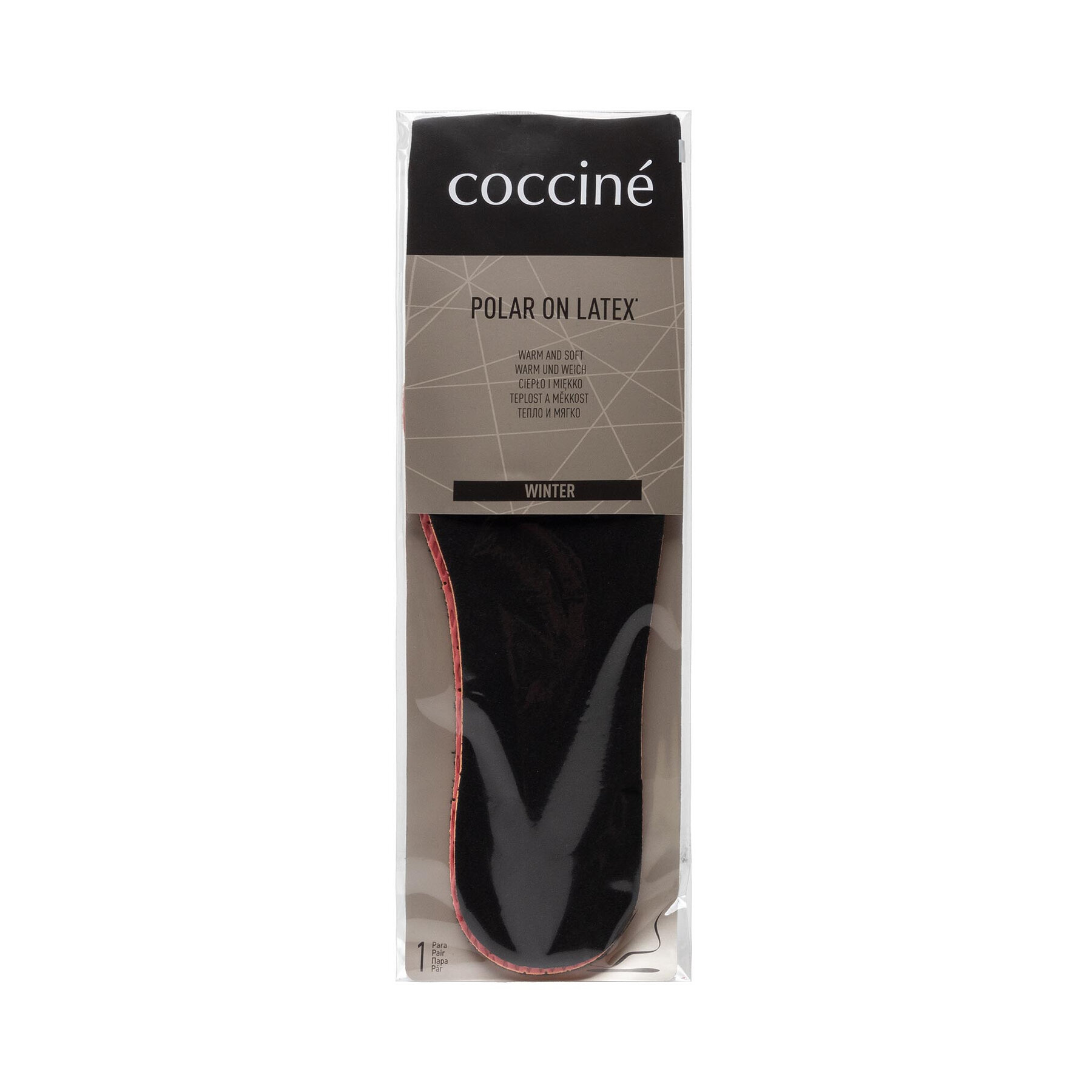 Betétek Coccine, Méret: 39/40, Fekete, Polar On Latex 665/18/AZ