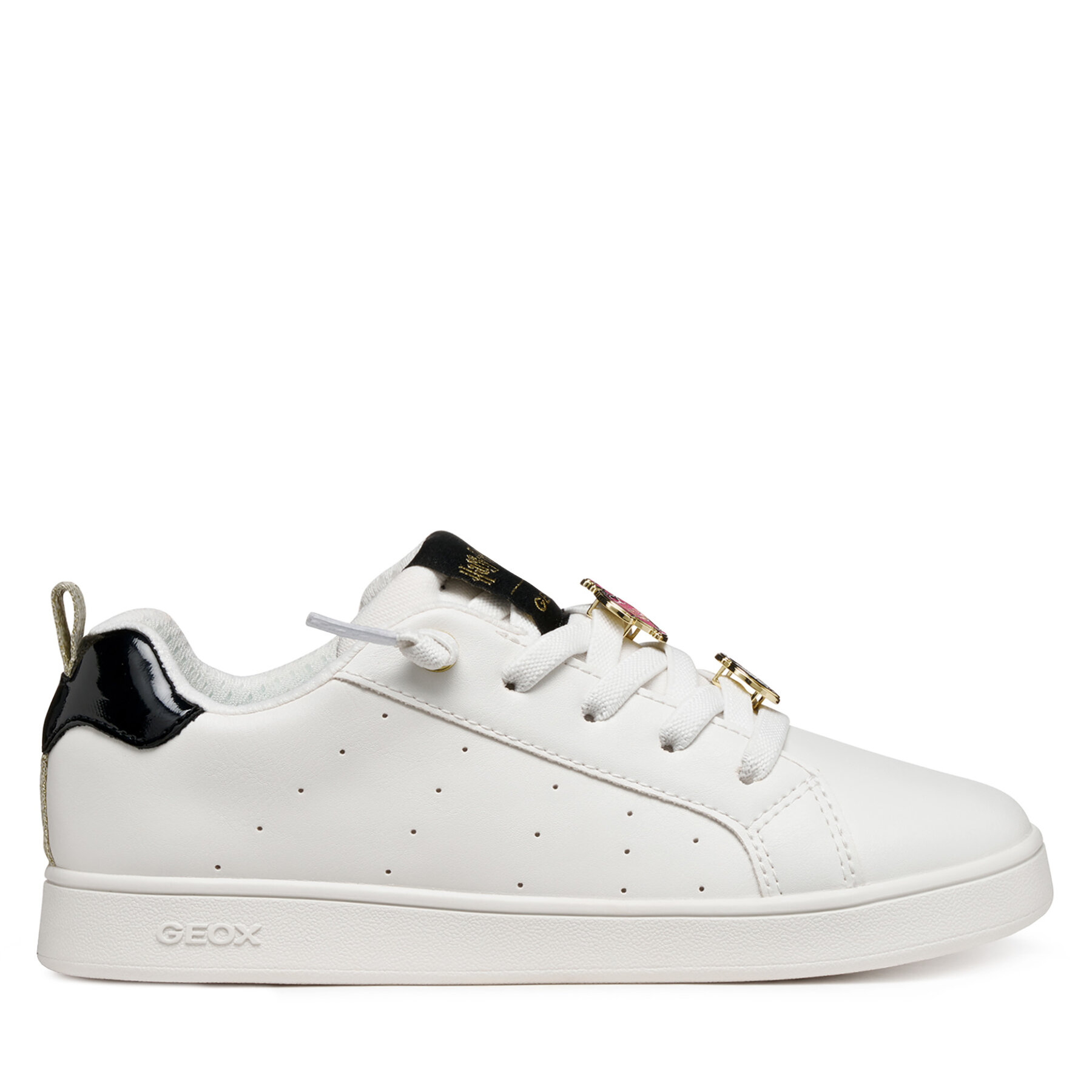 Sneakersy Geox J Eclyper J56LRA 000BC C1000 S Bílá
