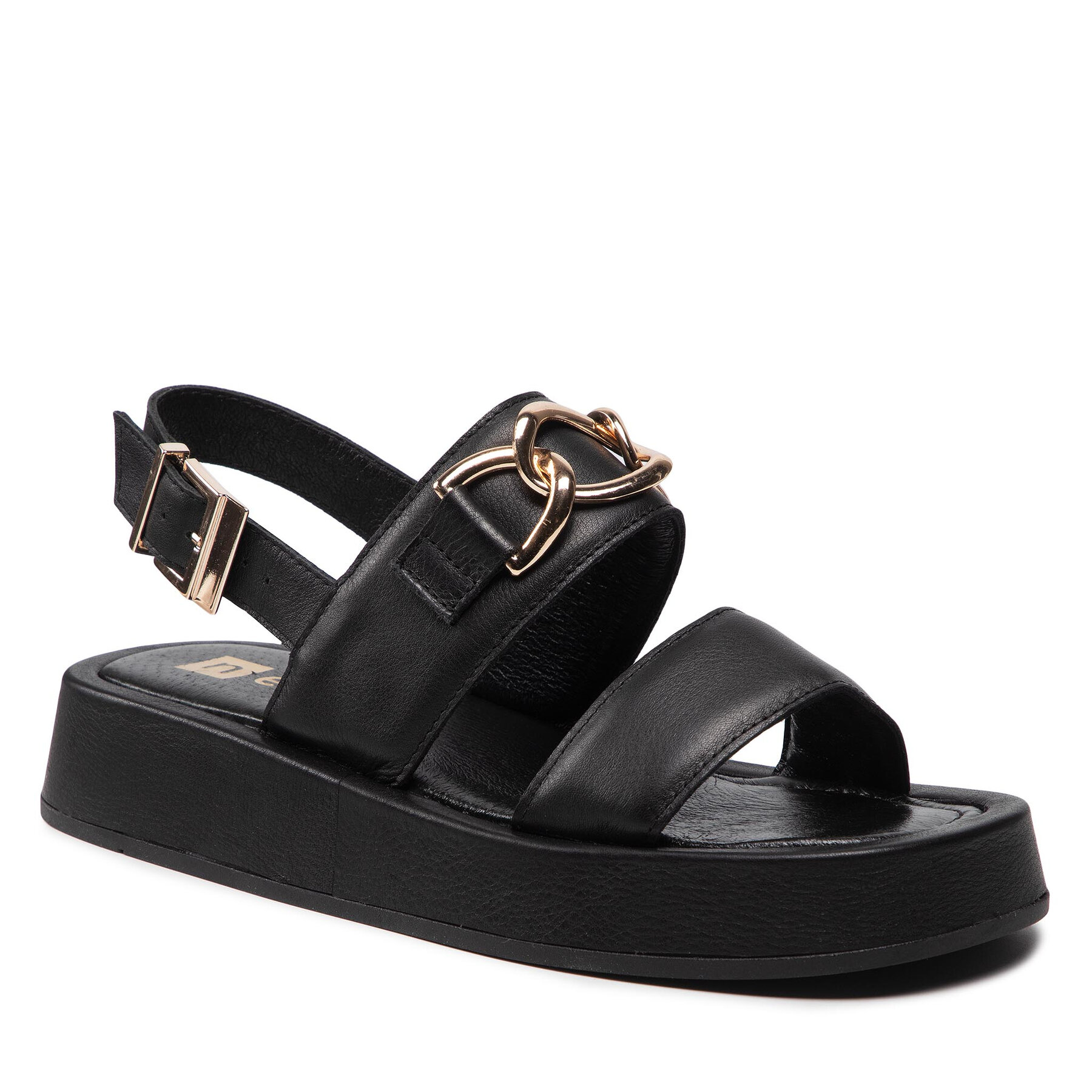 Sandale Nessi 22197 Czarny
