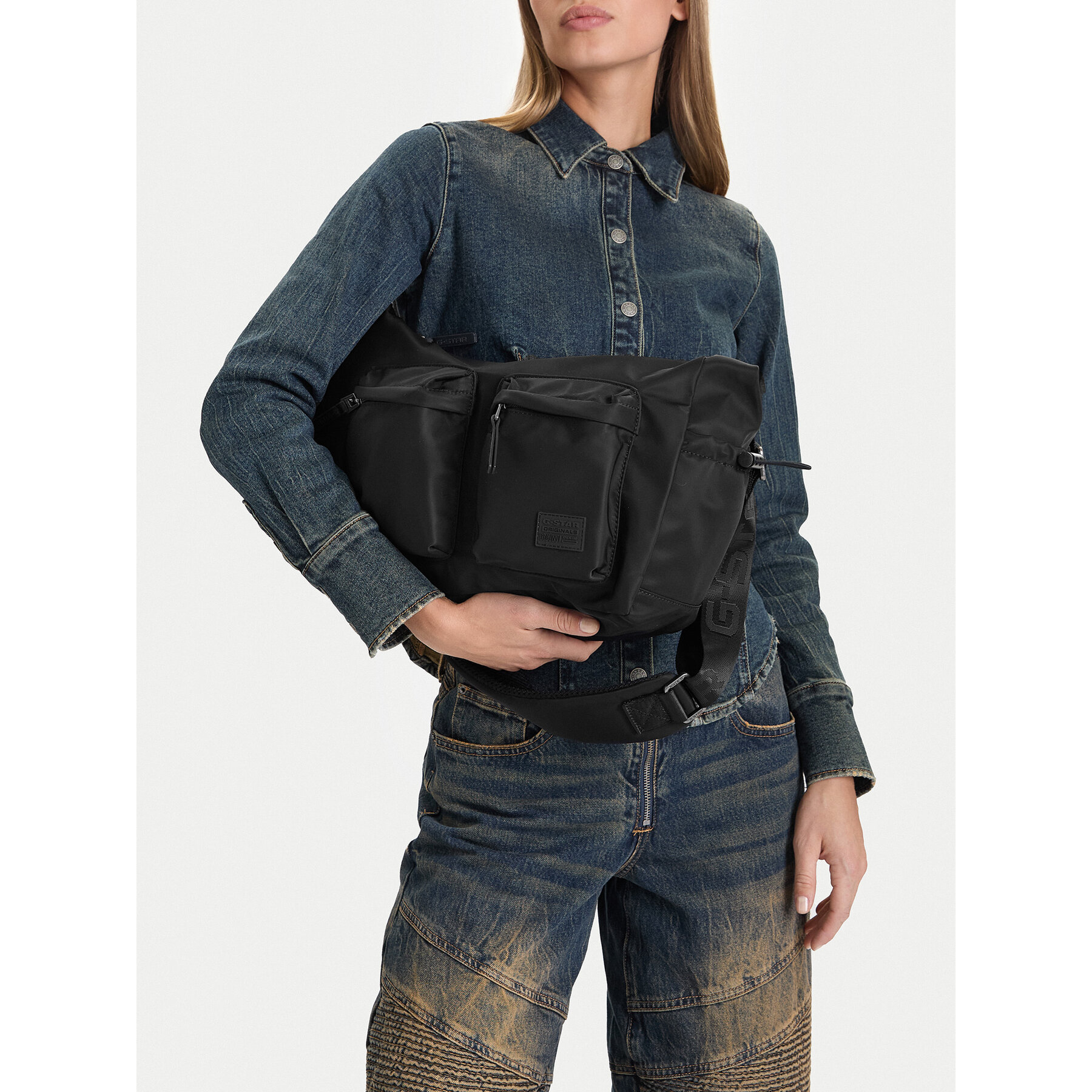 Ročna torba G-Star Raw CEO-OLIVIER-LX9869J Črna