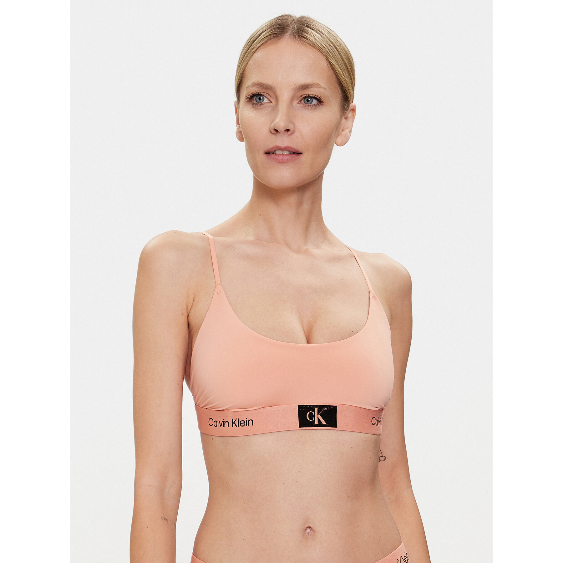 Calvin Klein Underwear Melltartó felső 000QF7245E Rózsaszín