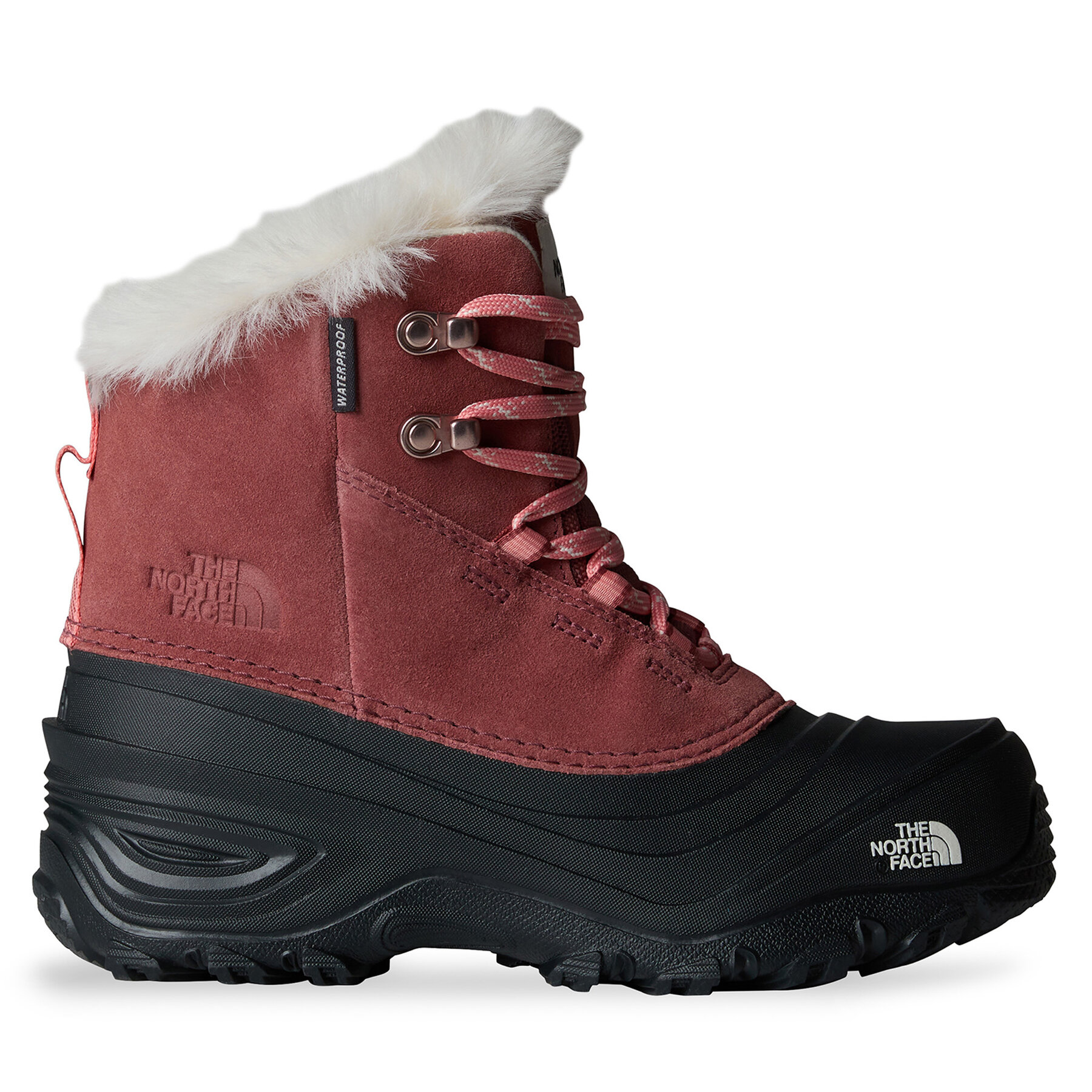 Bottes de neige The North Face Y Shellista V Lace Wp NF0A7W5X7I01-010 Rose