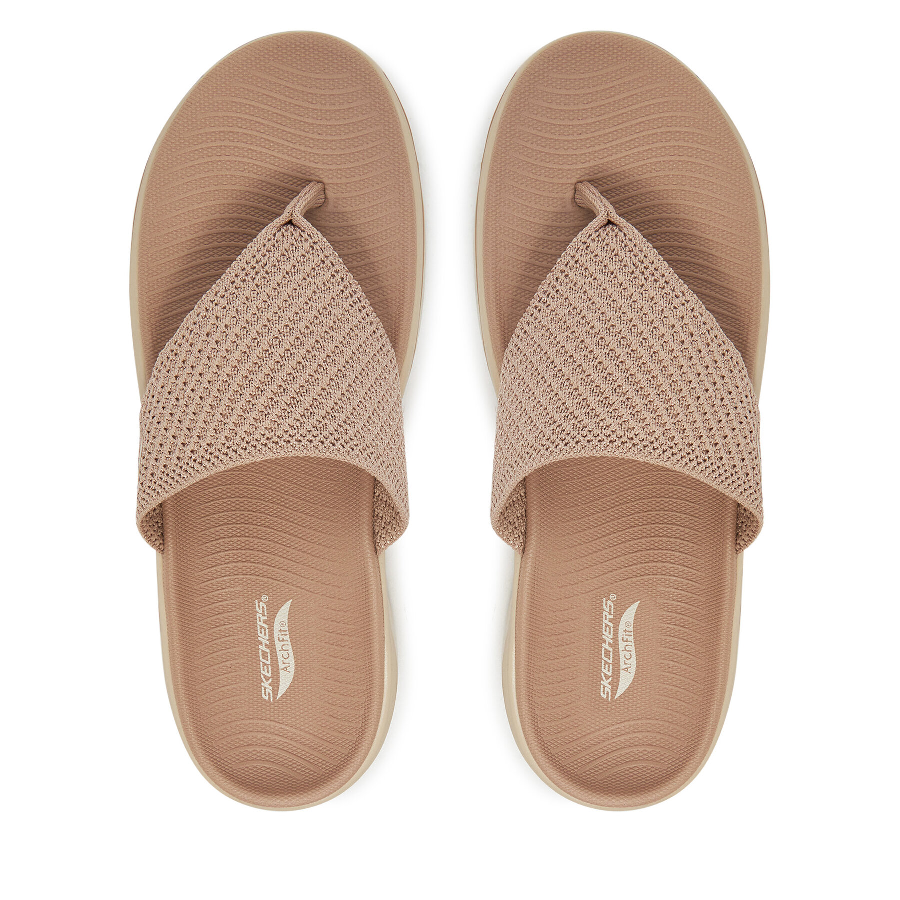 Σαγιονάρες Skechers Go Walk Arch Fit 2.0 Sandal-Carrie 140861/TPE Μπεζ