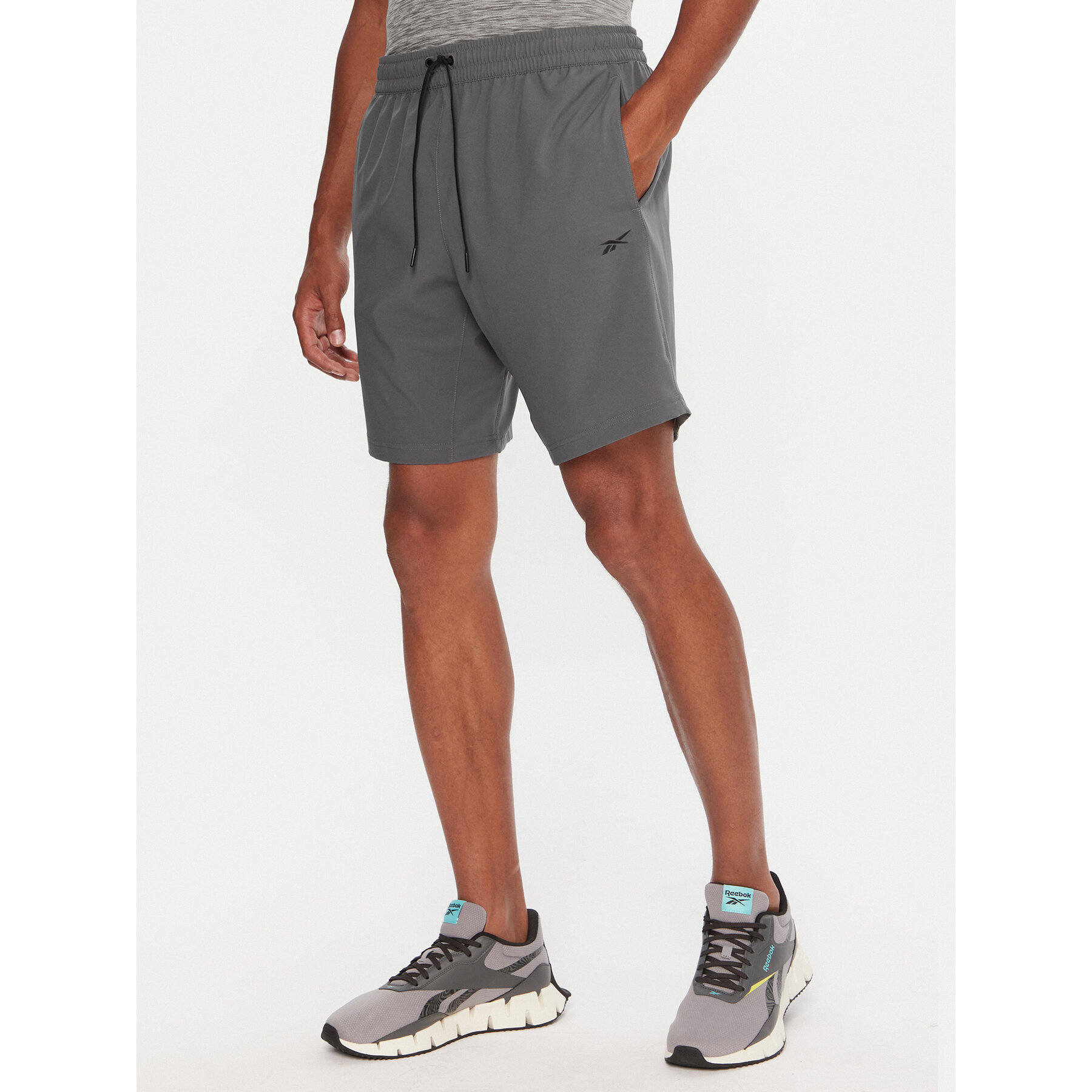 Reebok Sport rövidnadrág RK25181CCM Szürke Regular Fit