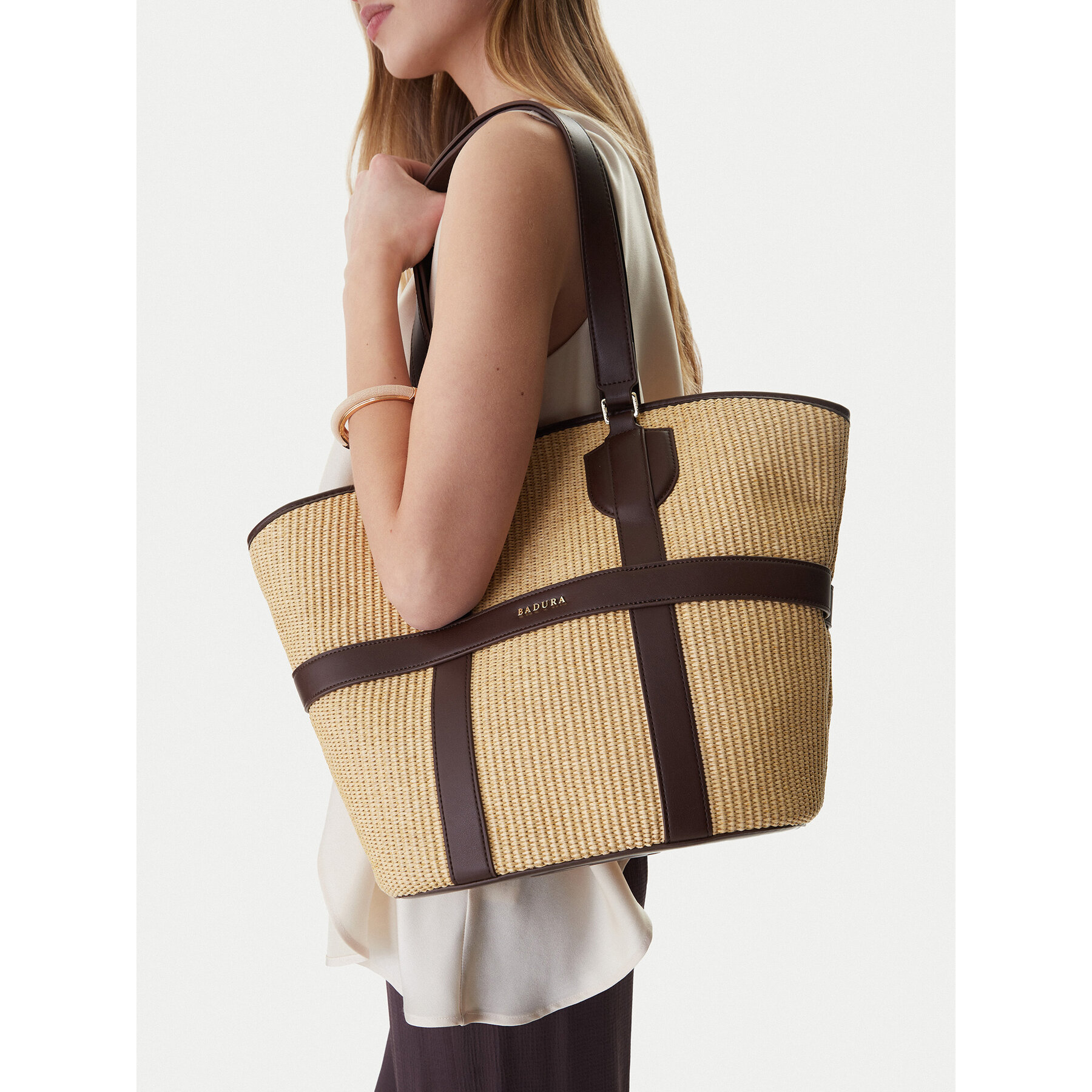 Дамска чанта Badura EO-UMAI-LDA-8628 Бежов