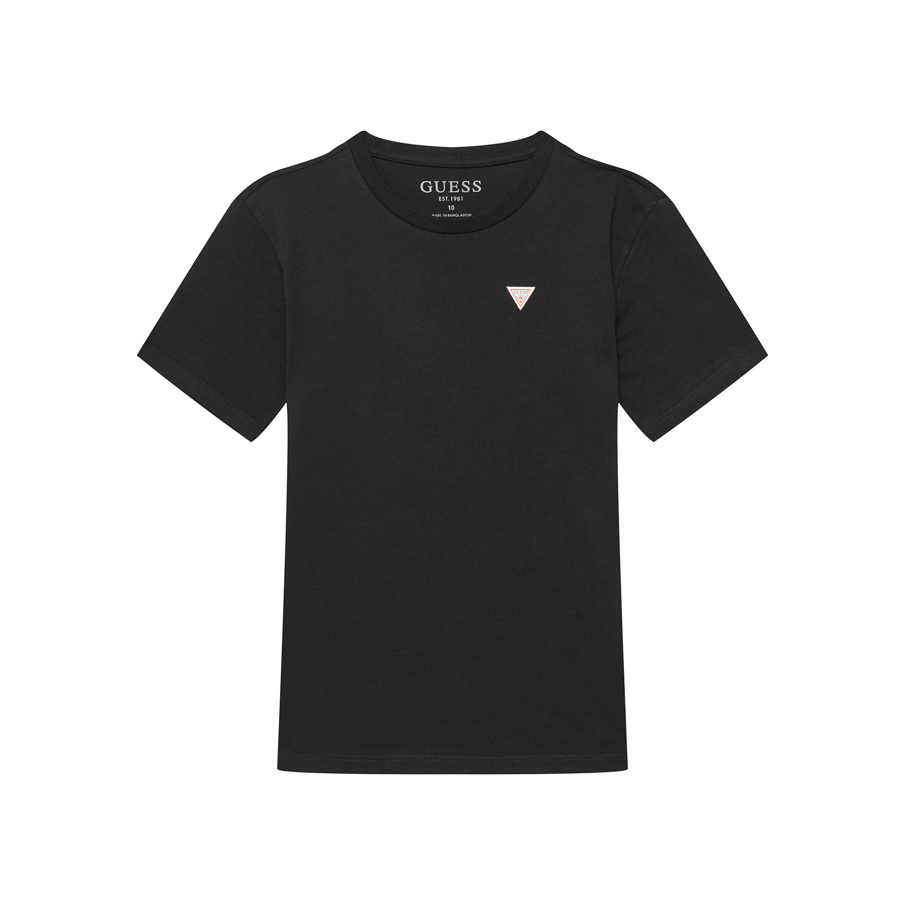 Guess Marškinėliai L5YI38 K5M20 Juoda Regular Fit