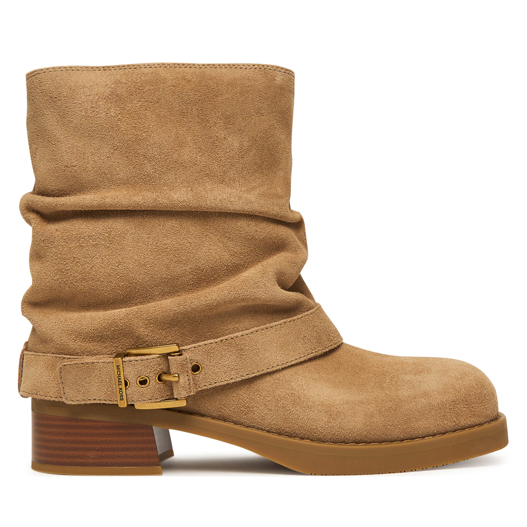 Škornji MICHAEL Michael Kors Colby 40F5COFE5S Bež