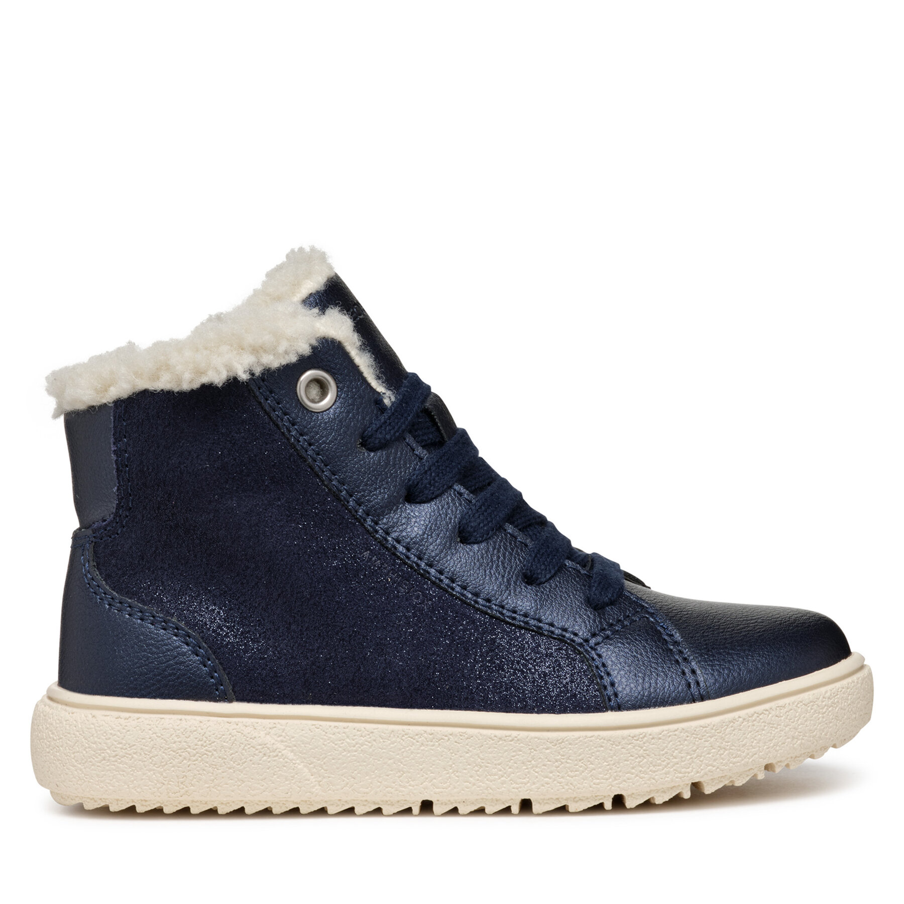 Šnurovacia obuv Geox J Theleven Girl B A J46HTA 077BC C4021 M Tmavomodrá