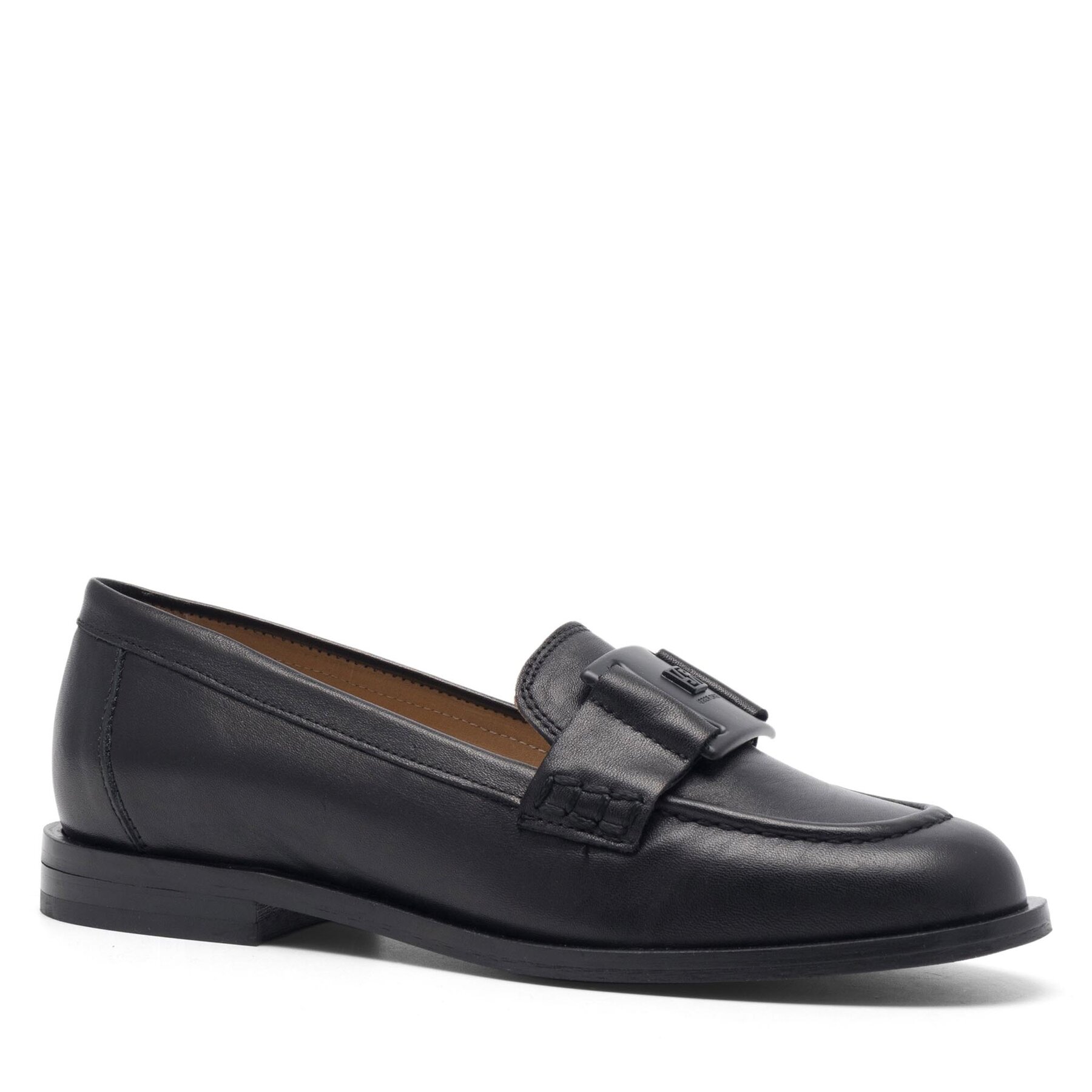Loaferke Gino Rossi Sofia 45800-01 Czarny Bez Koloru