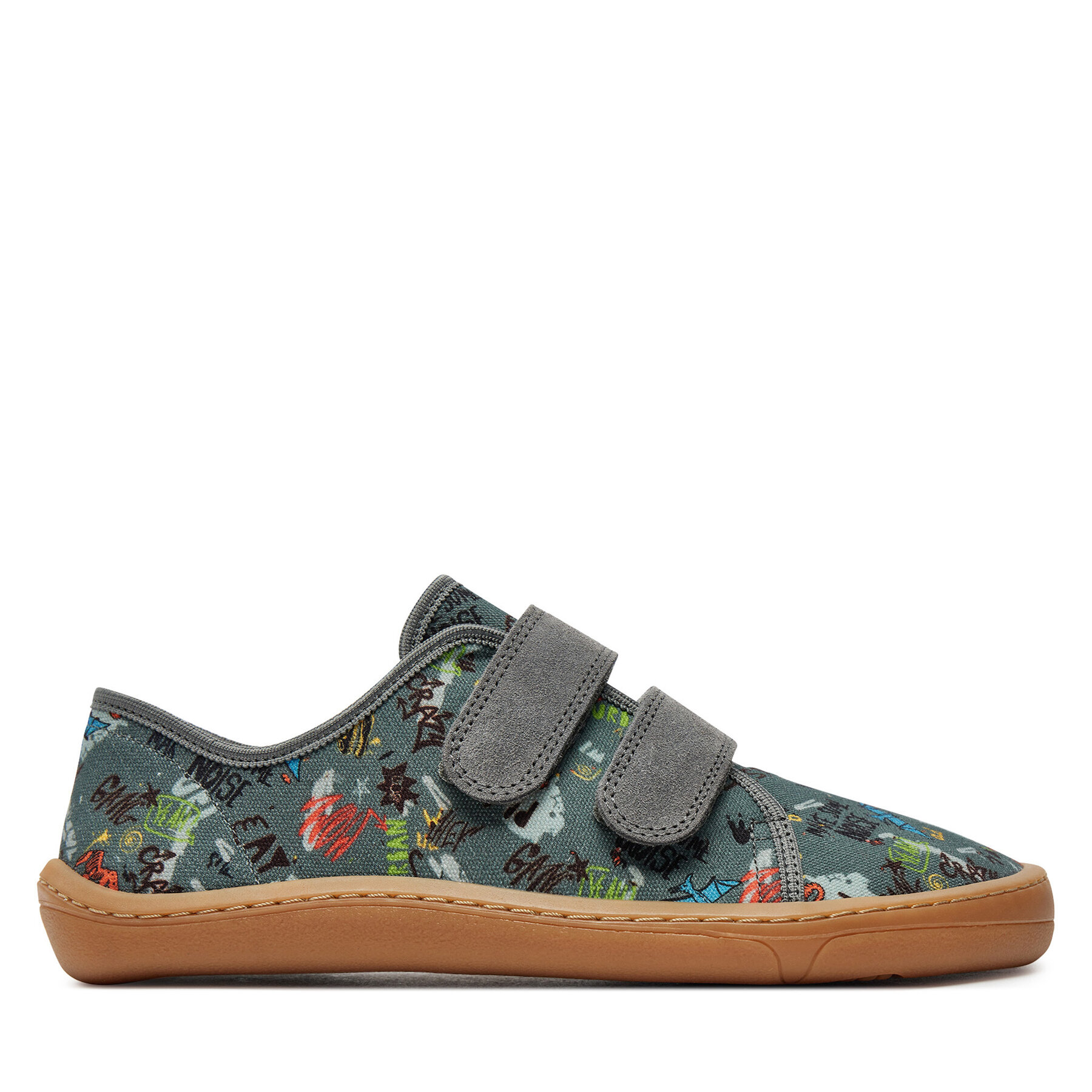 Dziecięce Kapcie Froddo, Rozmiar 40 Szary Barefoot Canvas G1700390-1 D