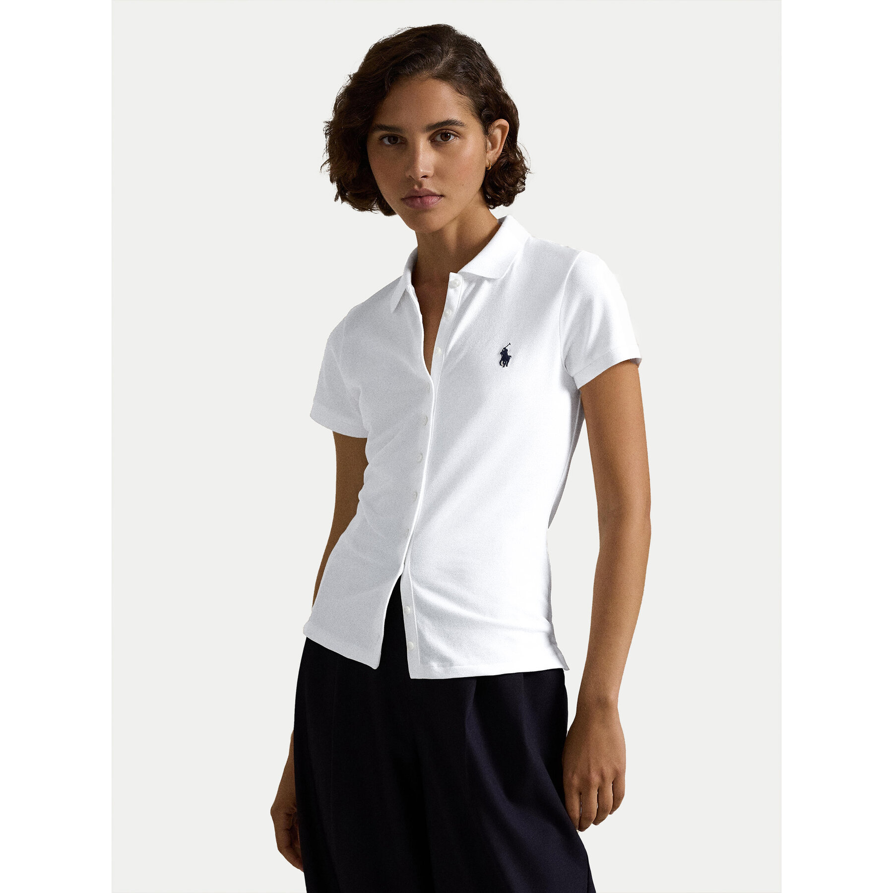 Polo Ralph Lauren Pólóing 211939272002 Fehér Slim Fit