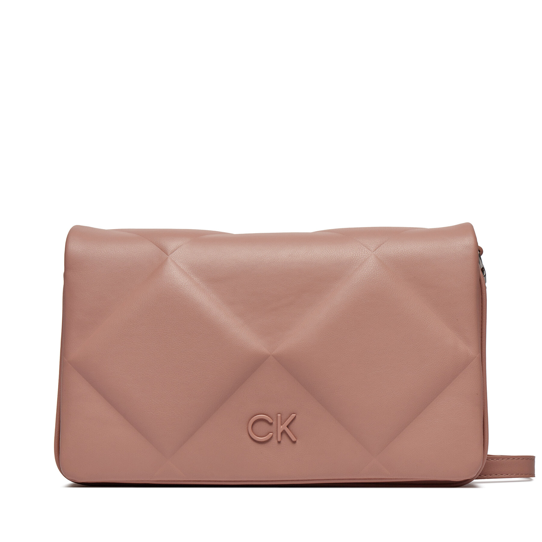 Táska Calvin Klein Re-Lock Quilt Shoulder Bag K60K611021 Rózsaszín