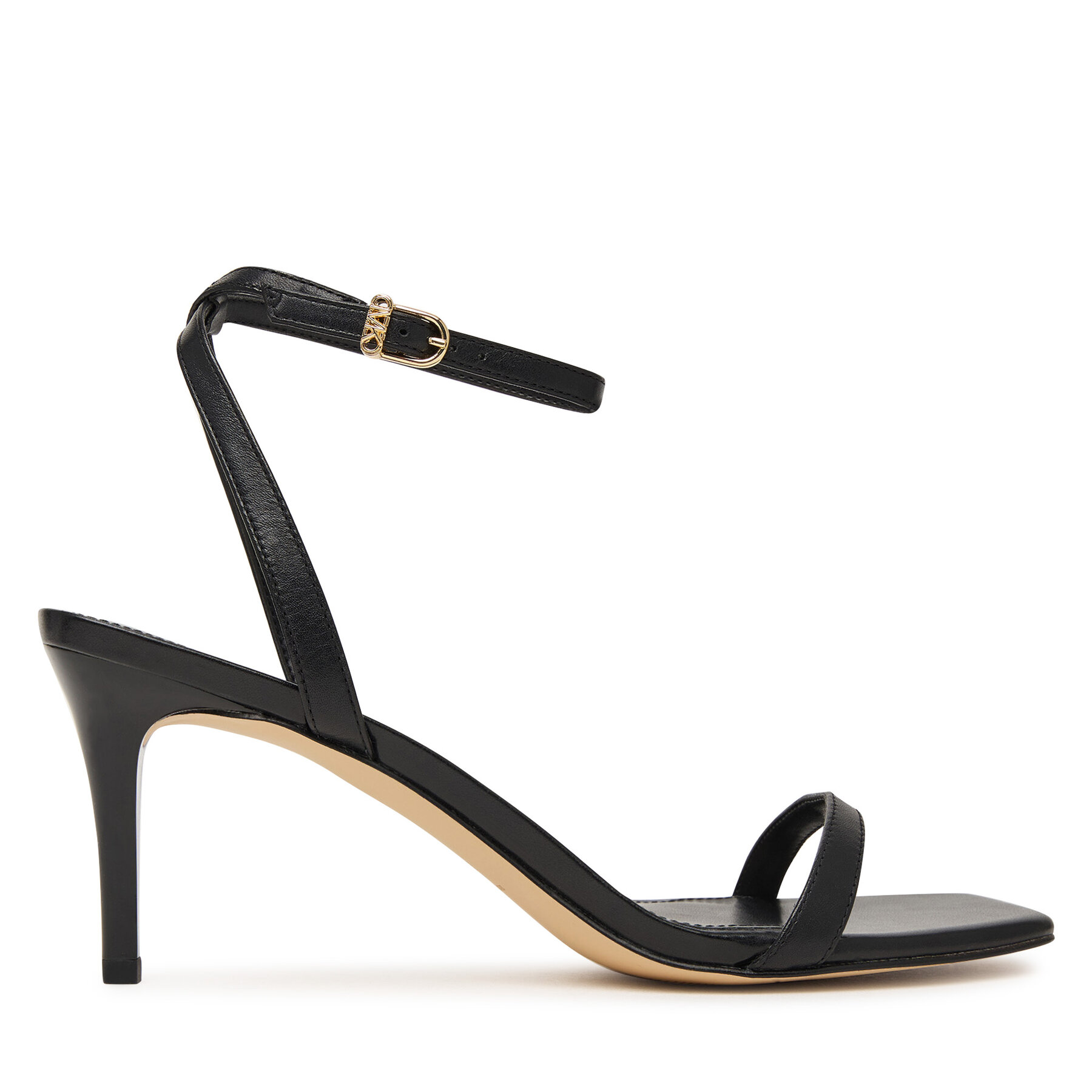 Sandale MICHAEL Michael Kors Liana Mid 40S6LNMS1L Negru