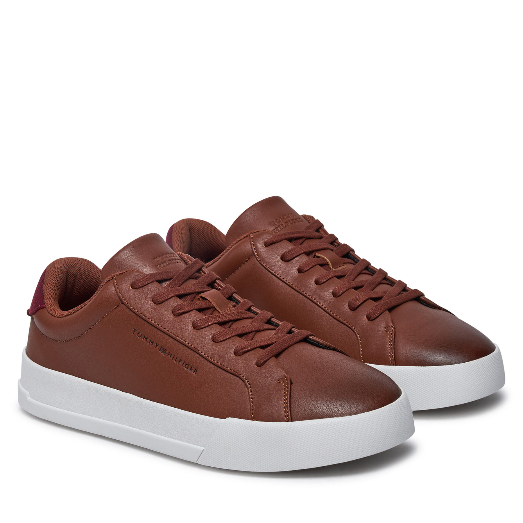 Sneakers Tommy Hilfiger Court FM0FM05207 Brun