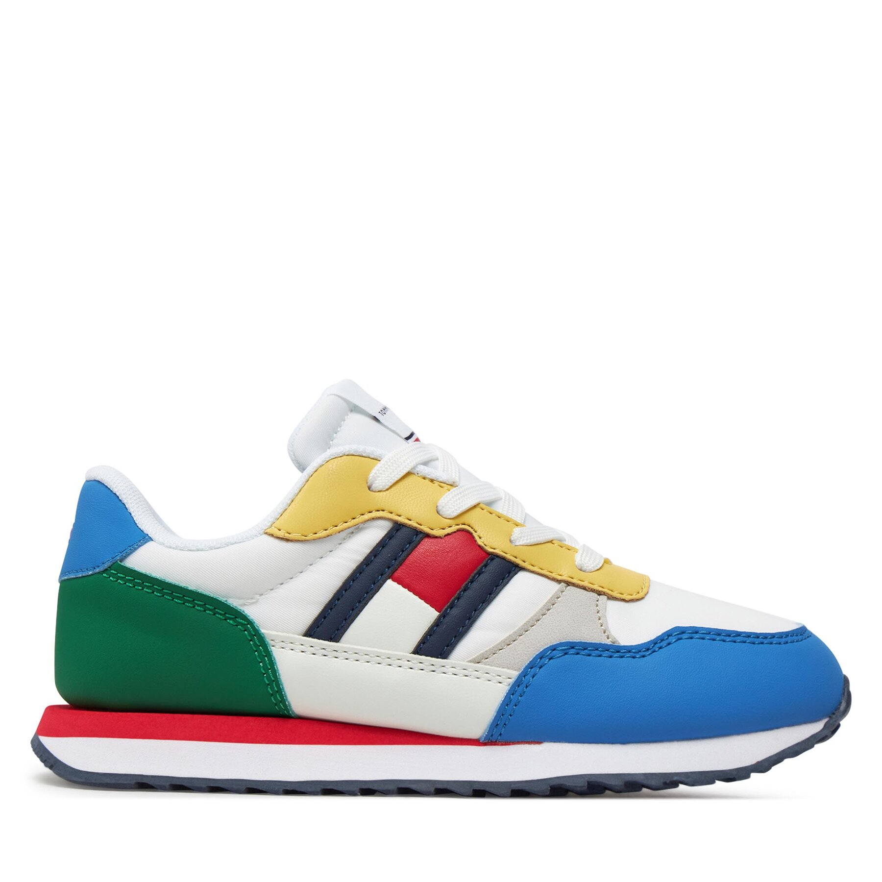Tenisice Tommy Hilfiger Flag Low Cut Lace-Up Sneaker T3X9-33375-1695 M Multicolor Y913