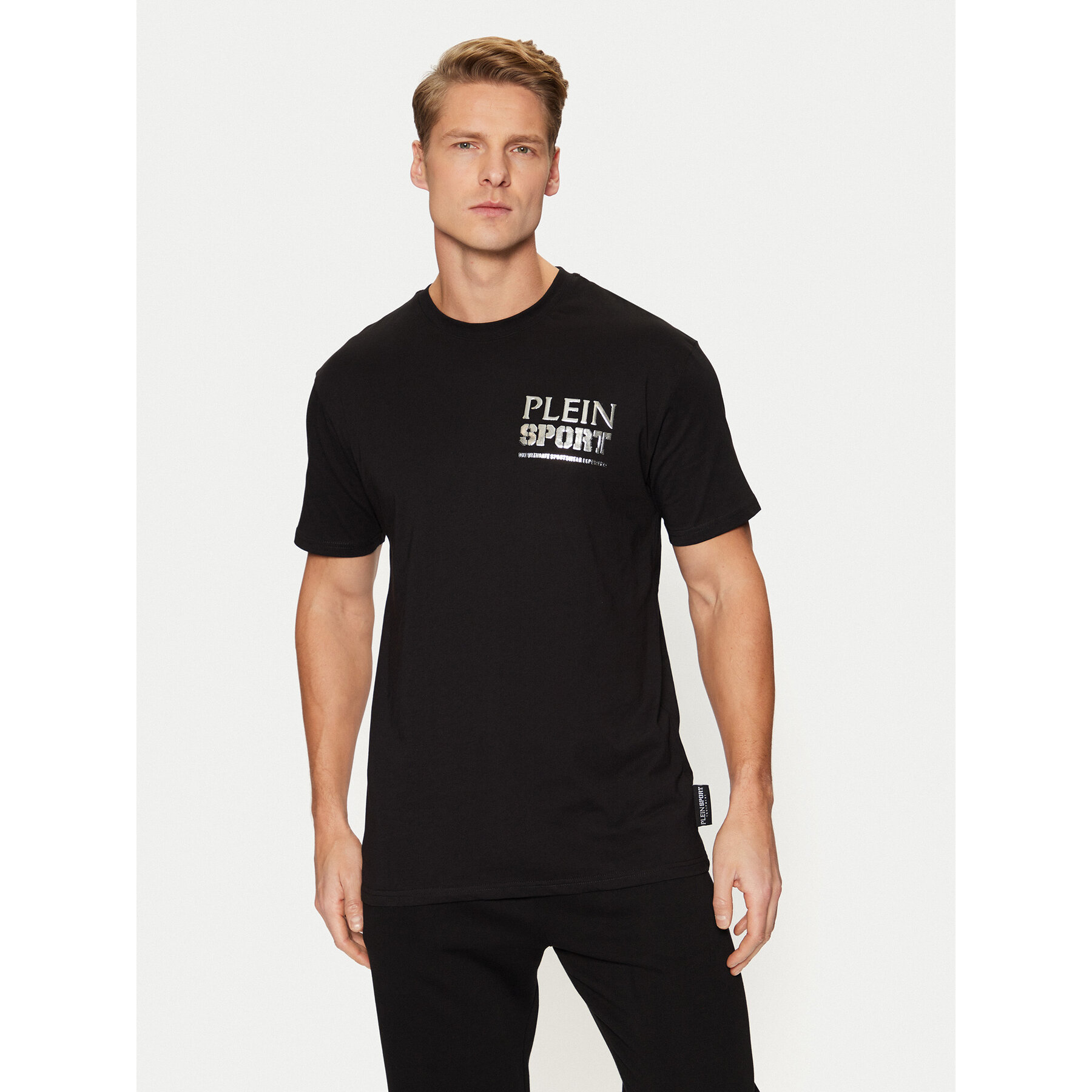 Plein Sport Plein Sport T-Shirt AADC MTK7913 STE003N Μαύρο Regular Fit