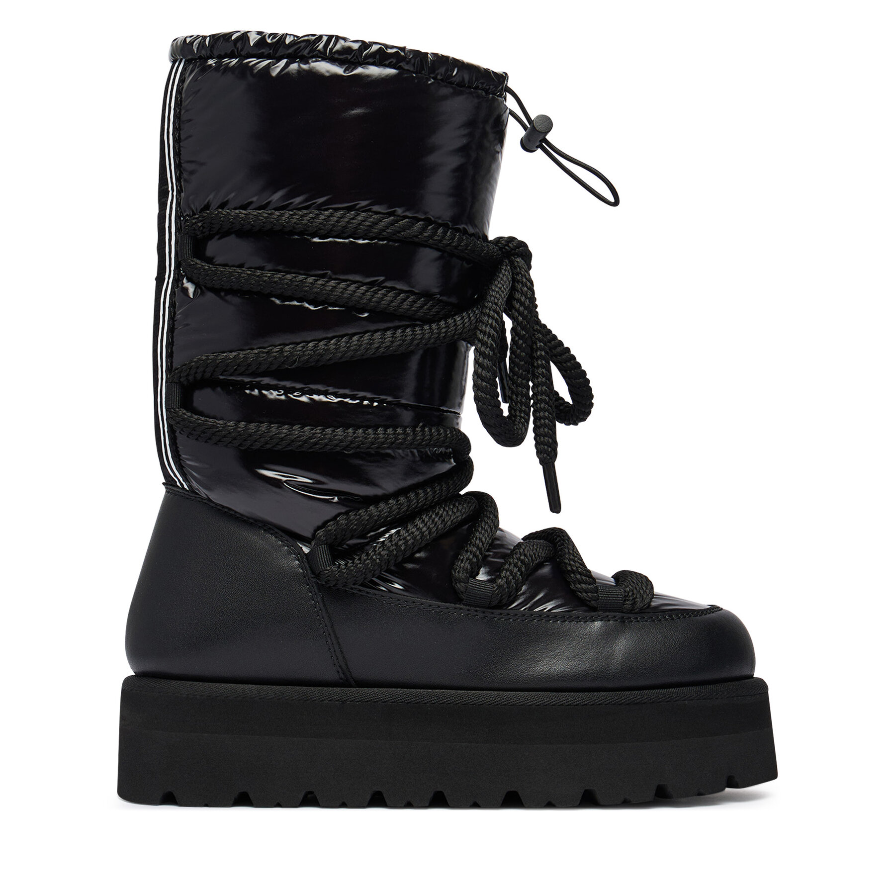 Čizme za snijeg KARL LAGERFELD Skylar Ski KL49686 Crna