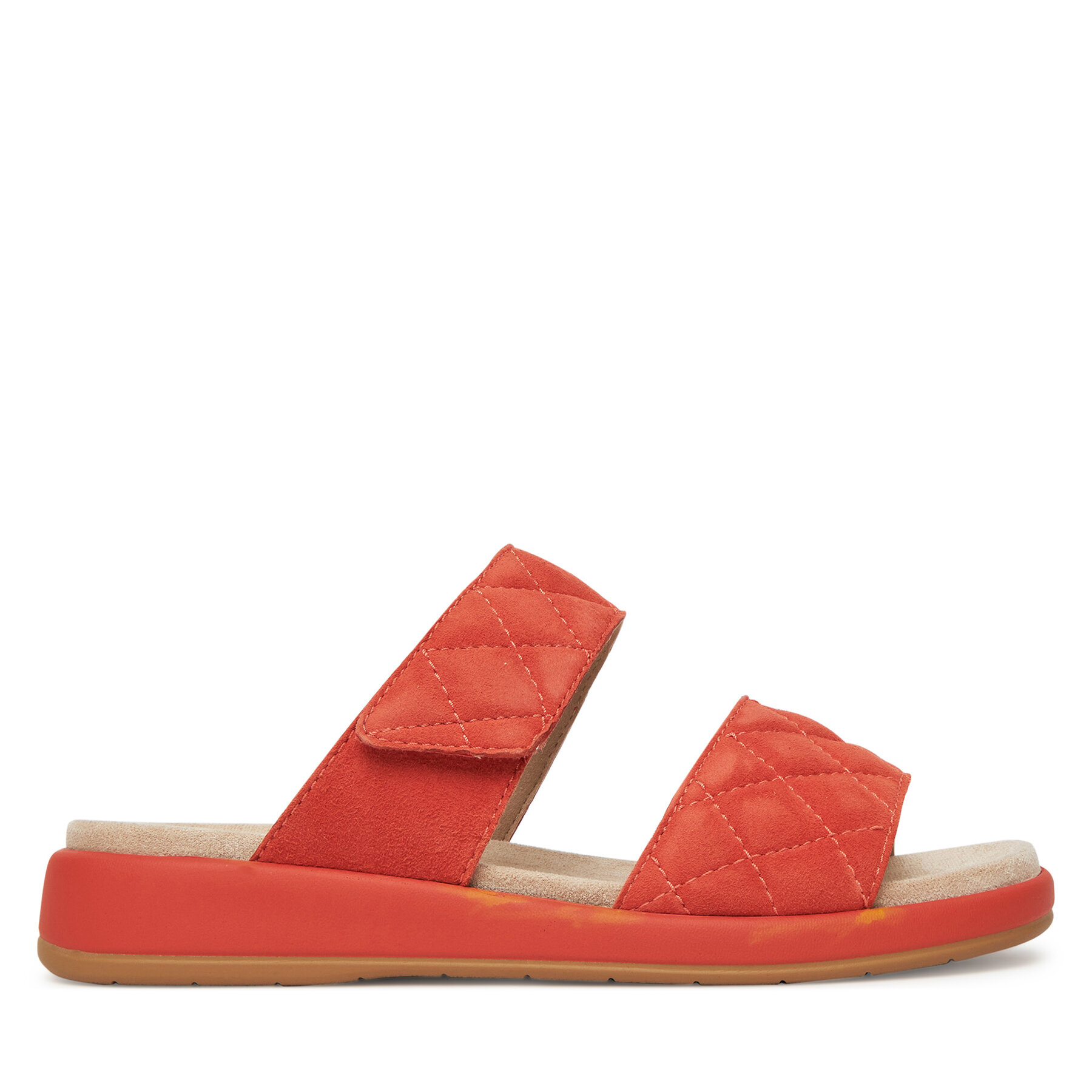 Damen Pantoletten Caprice, Schuhgröße 38, Orange, 9-27204-44