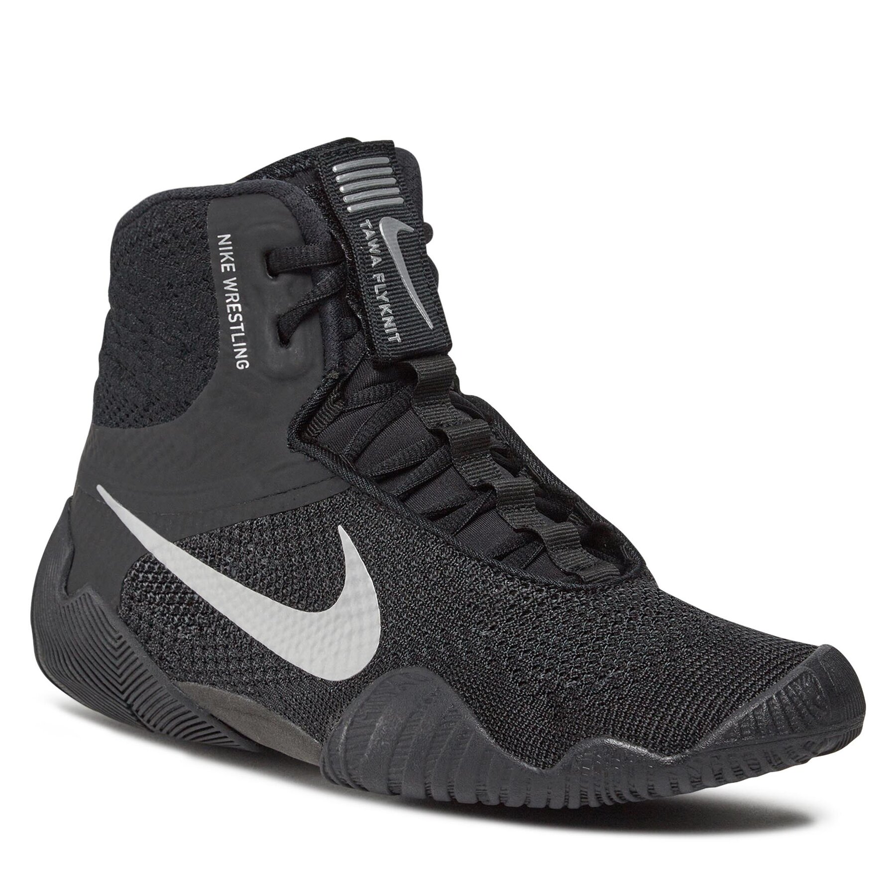Silver black hot sale nike