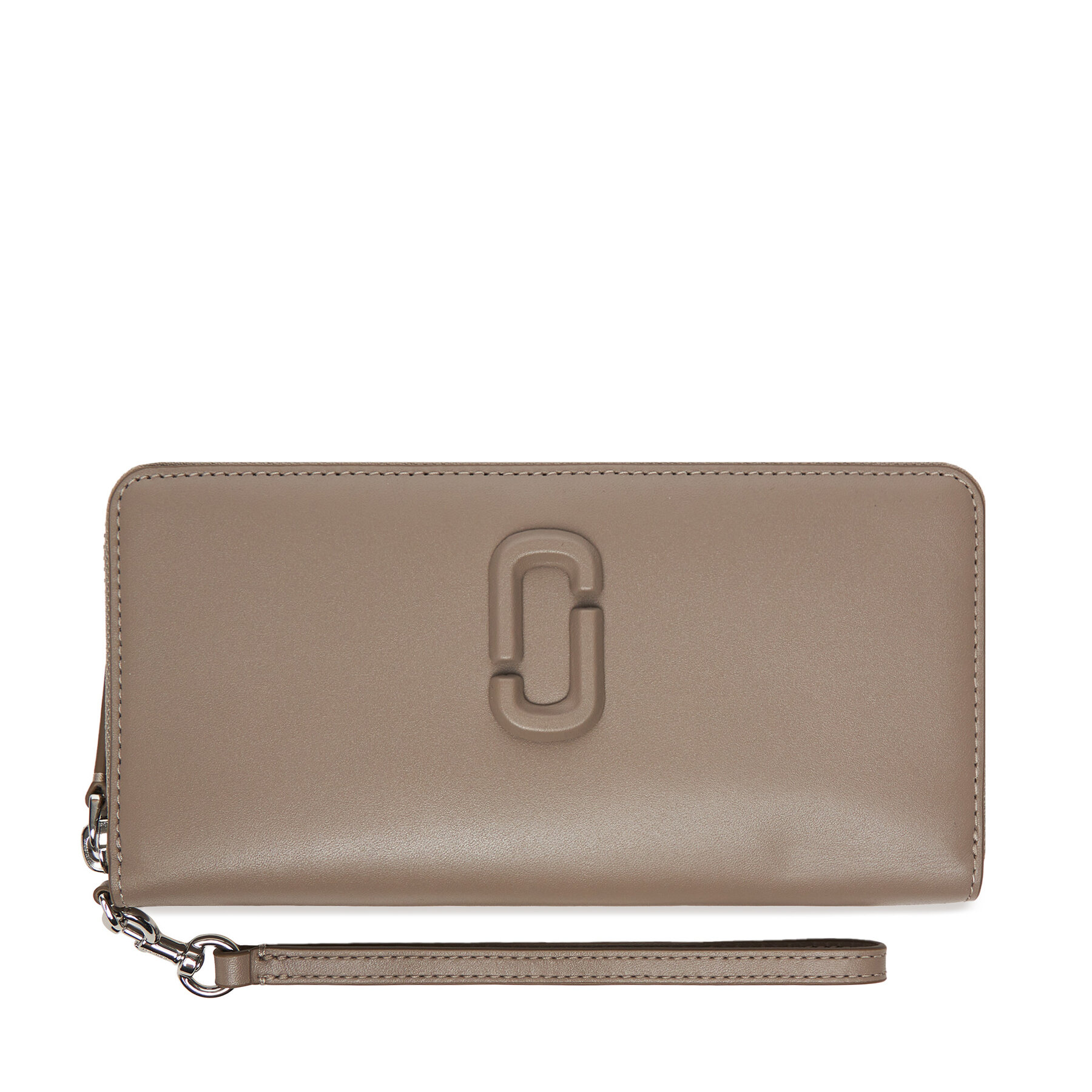 Портфейл Marc Jacobs The Covered J Marc Continental 2P4SMP013S02 Сив
