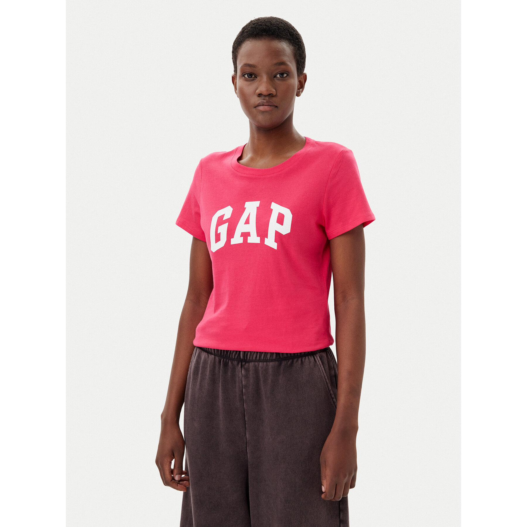 Gap Gap T-Shirt 729555-08 Ροζ Regular Fit